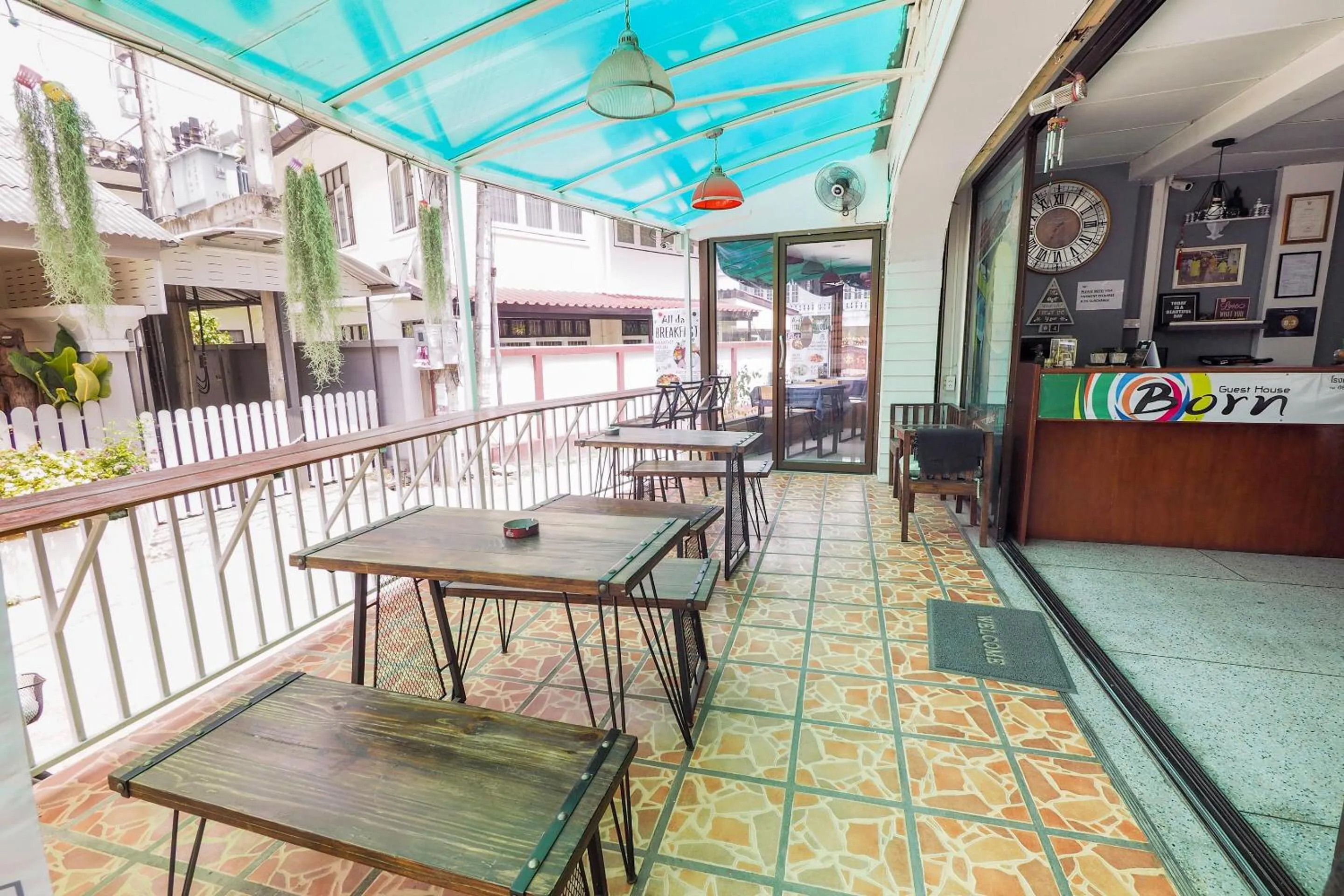 Lobby or reception in Born Guest House