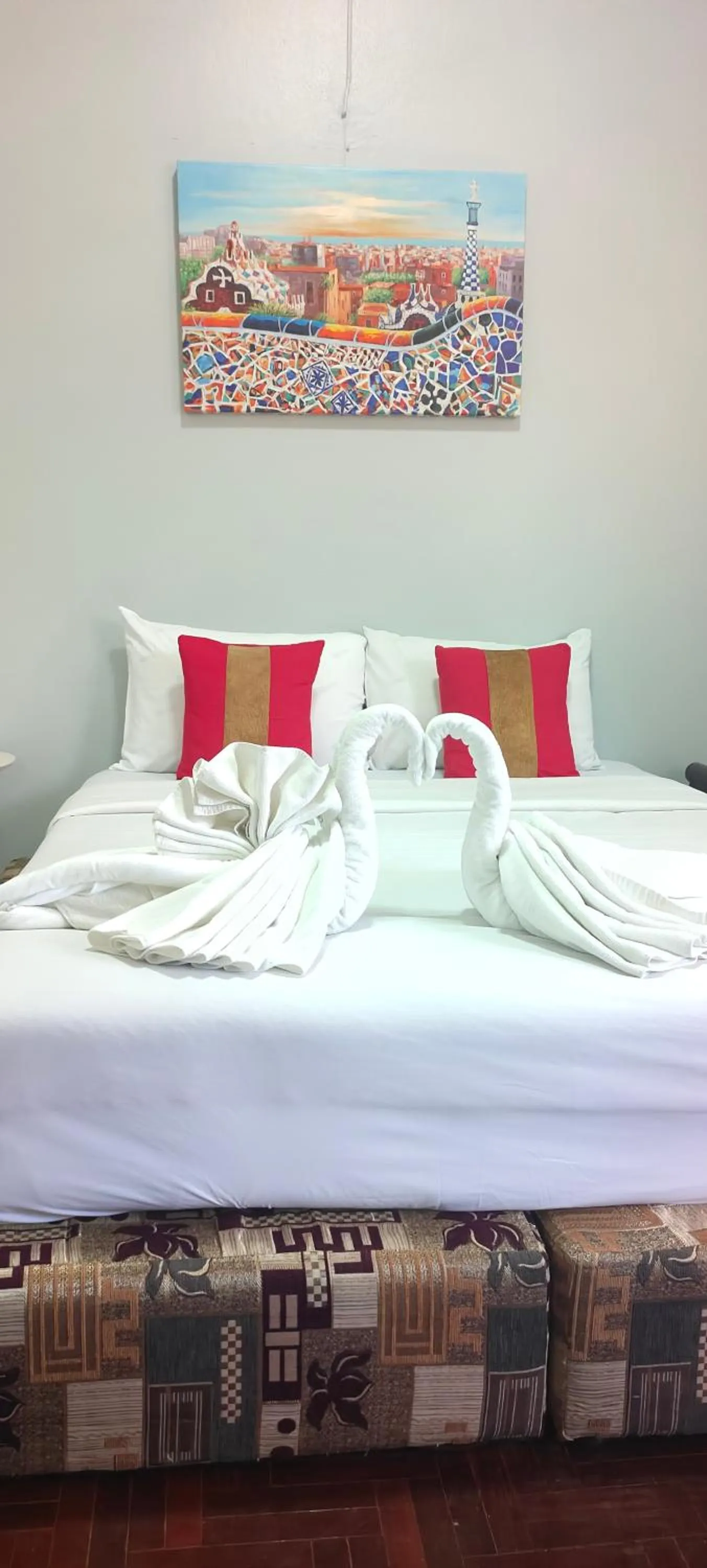 Bed in Born Guest House