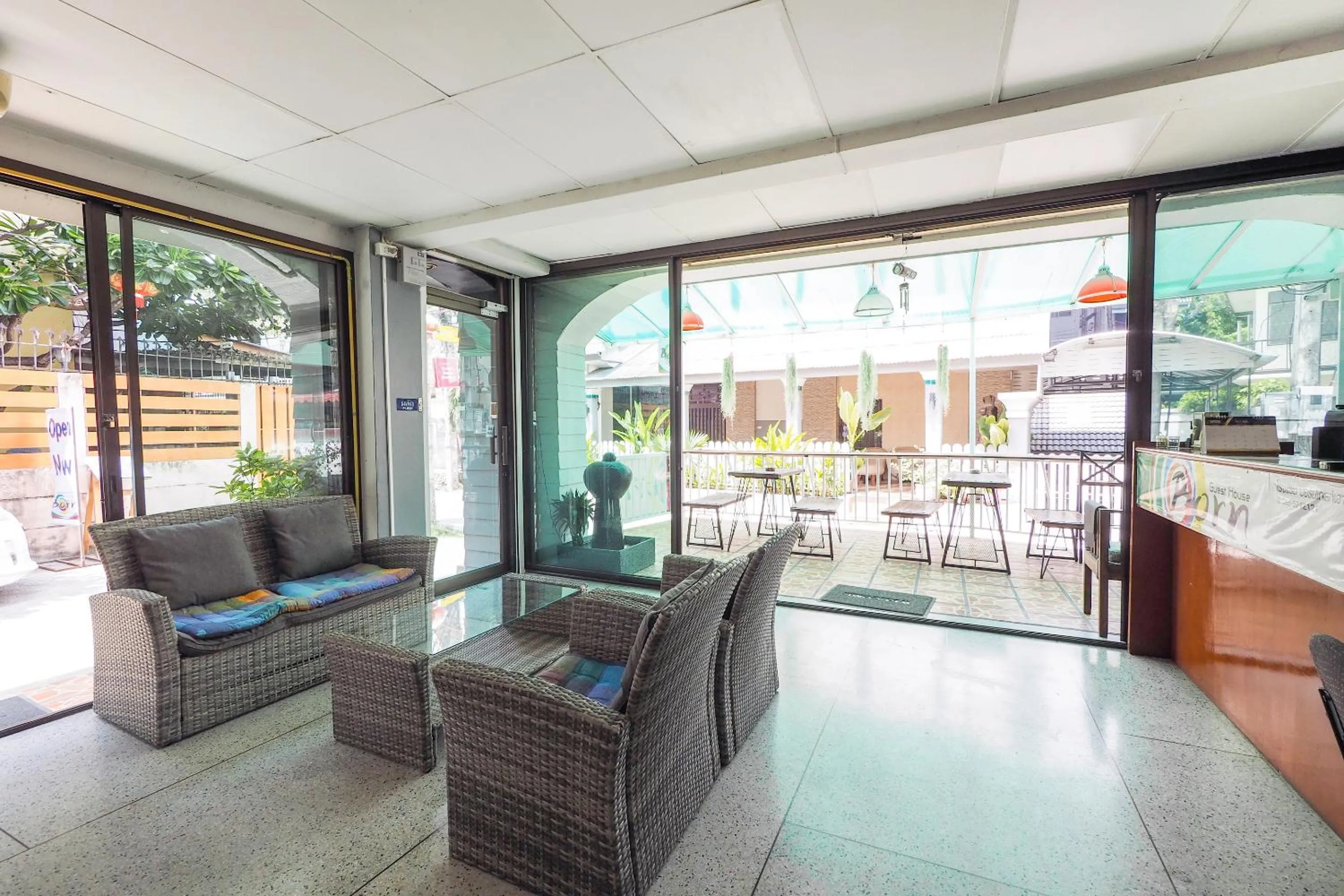 Lobby or reception in Born Guest House