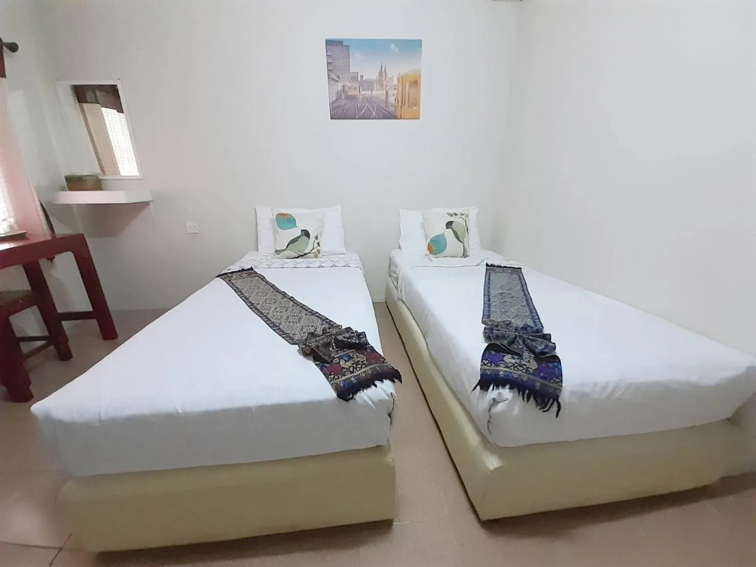 Bed in Born Guest House
