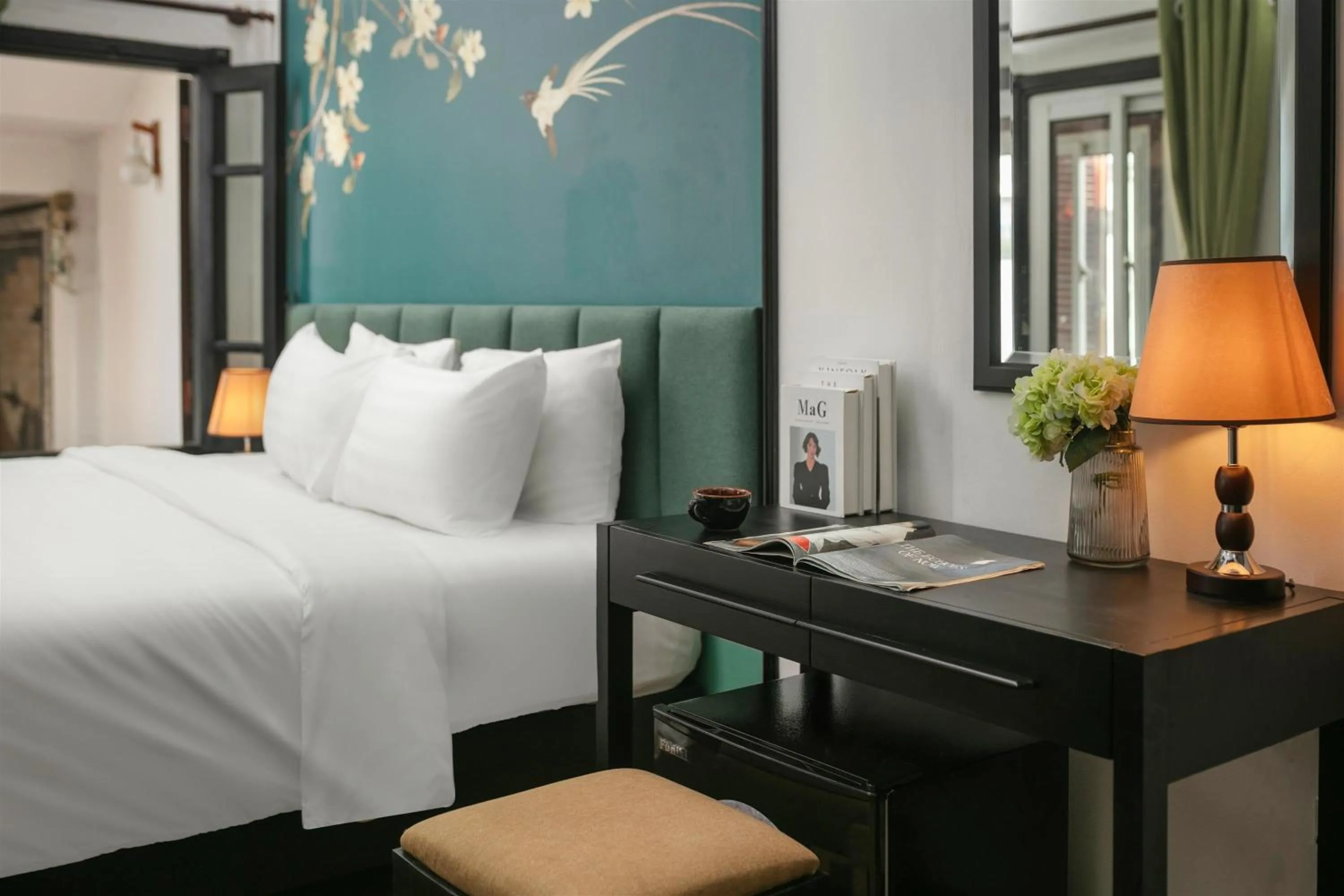 Photo of the whole room, Bed in Old Quarter Charm Hotel