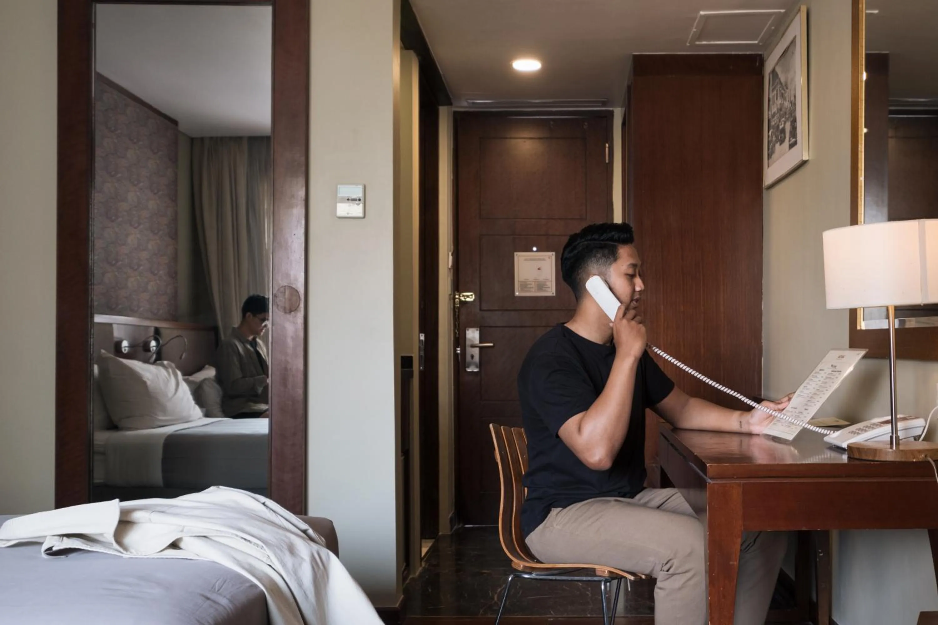 Bedroom, Bed in House Sangkuriang