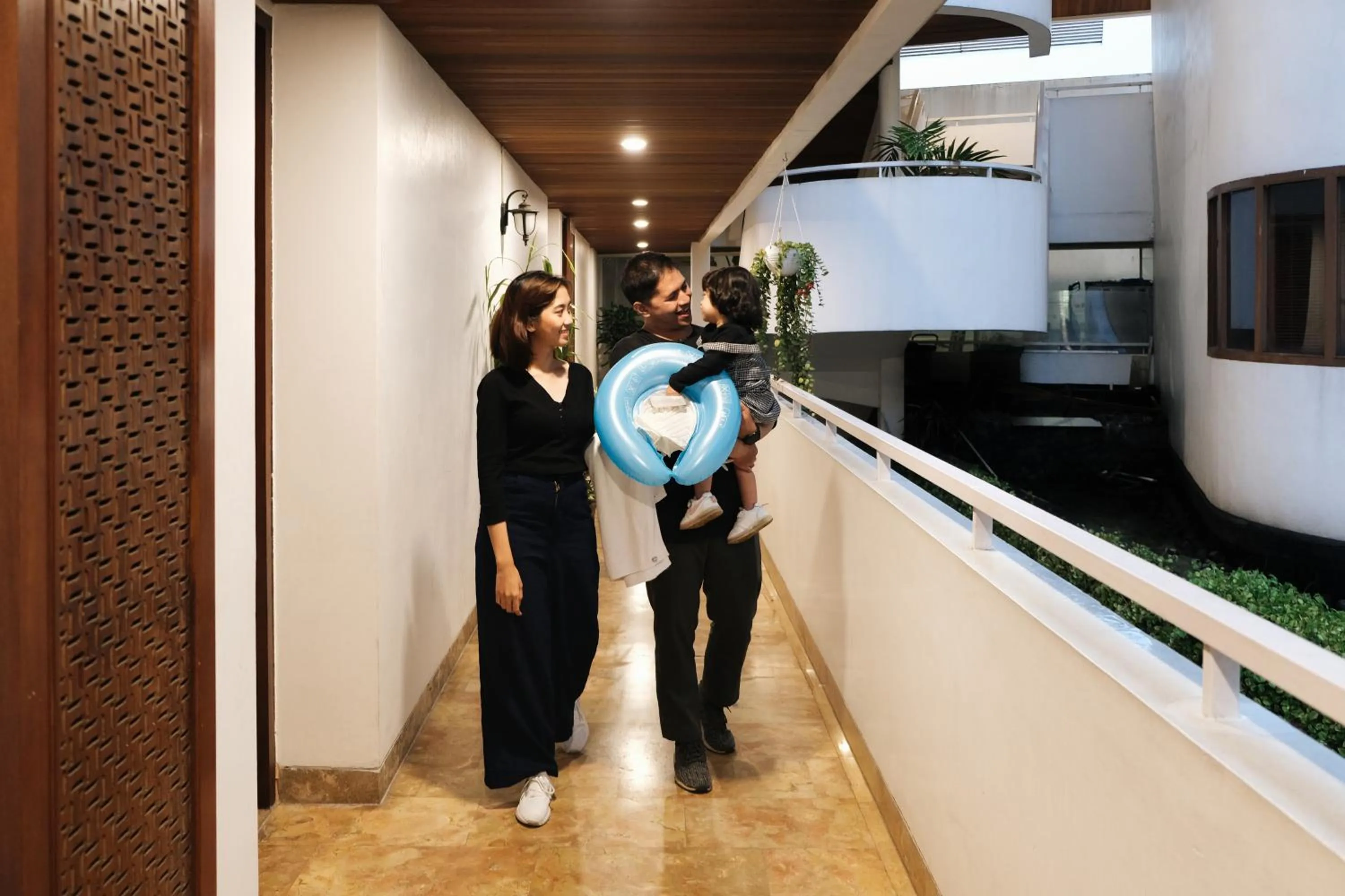 Balcony/Terrace in House Sangkuriang