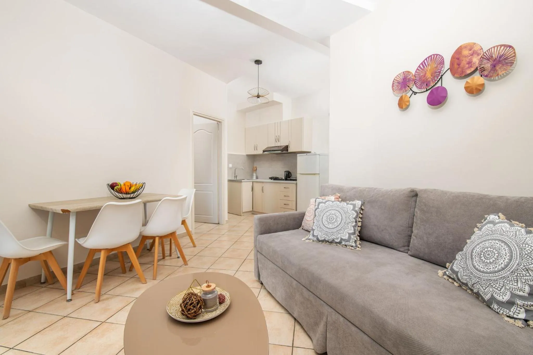 Kitchen or kitchenette in Koukos Loft Apartments