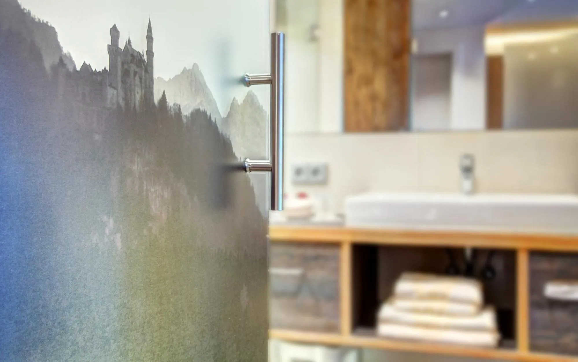 Bathroom in Hotel Helmer