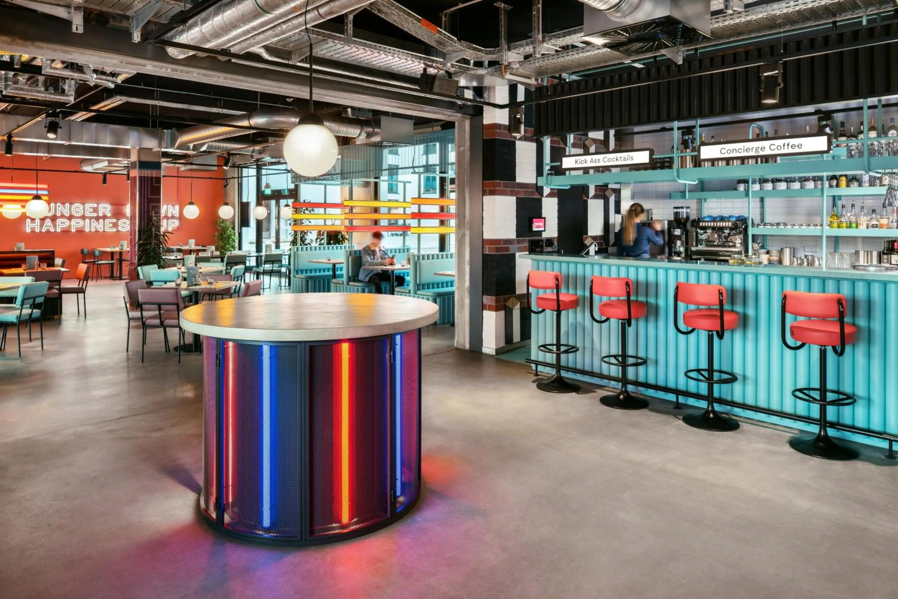 Lounge or bar in The Social Hub Berlin Alexanderplatz