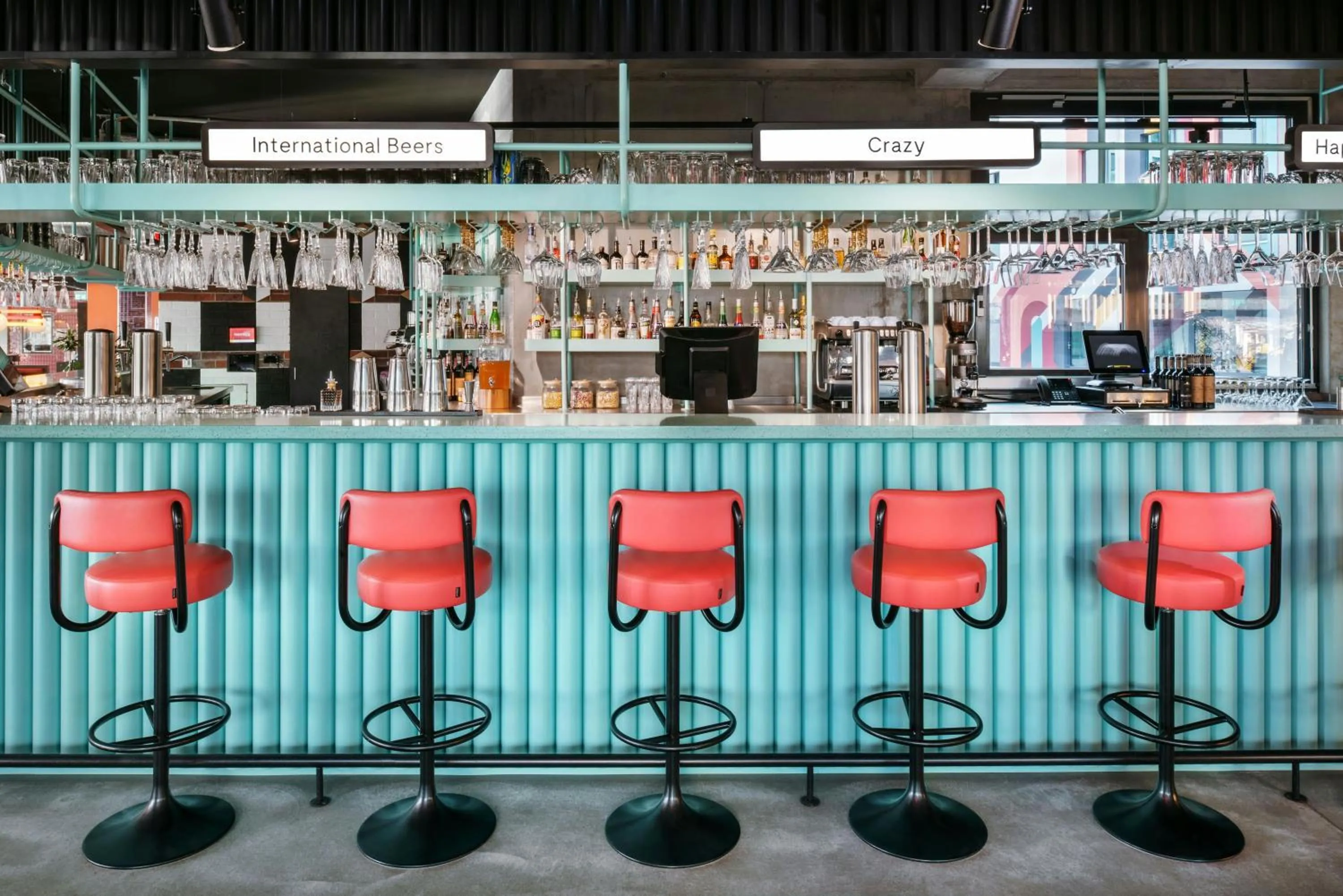 Lounge or bar in The Social Hub Berlin Alexanderplatz