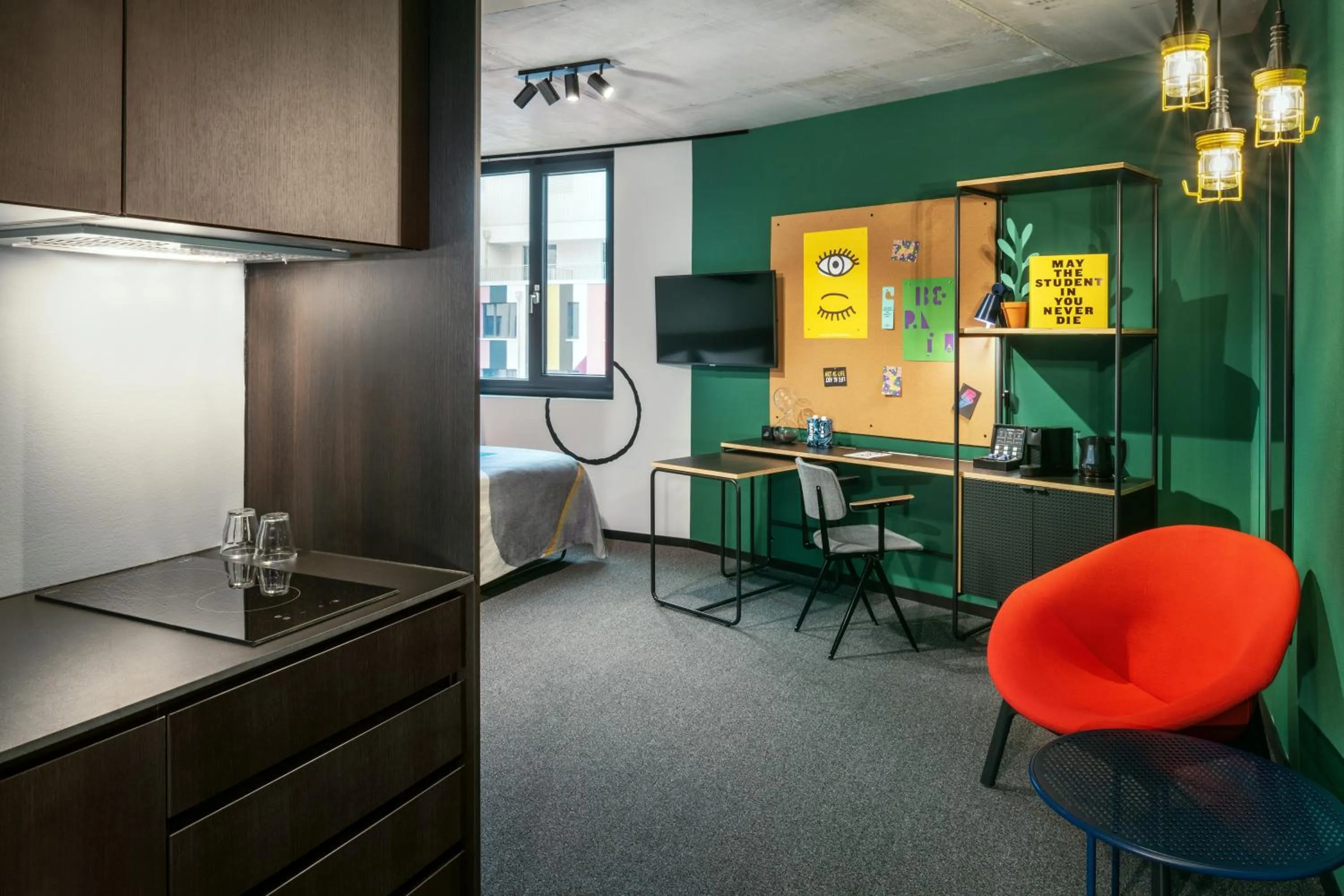 Photo of the whole room in The Social Hub Berlin Alexanderplatz