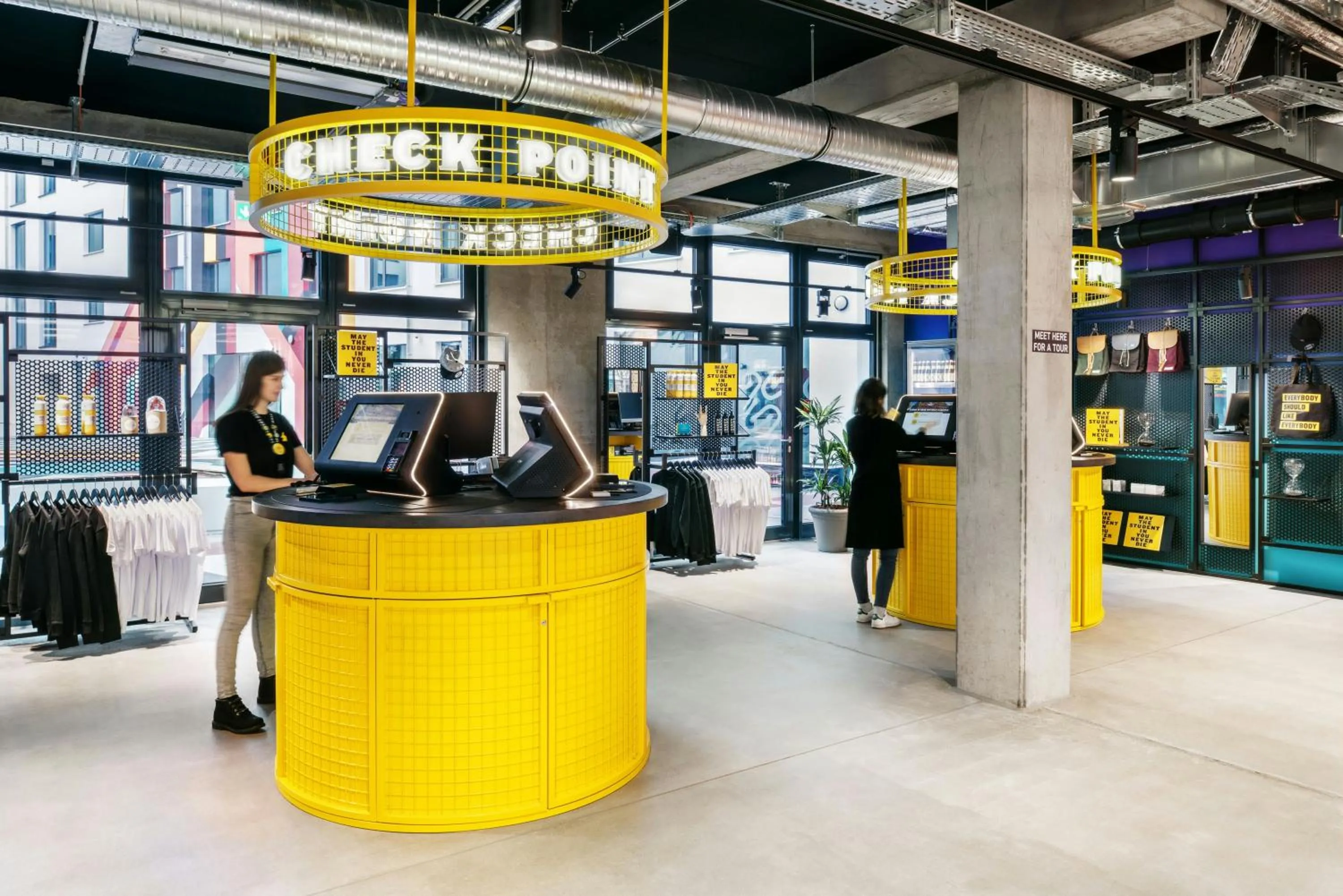 Lobby or reception in The Social Hub Berlin Alexanderplatz