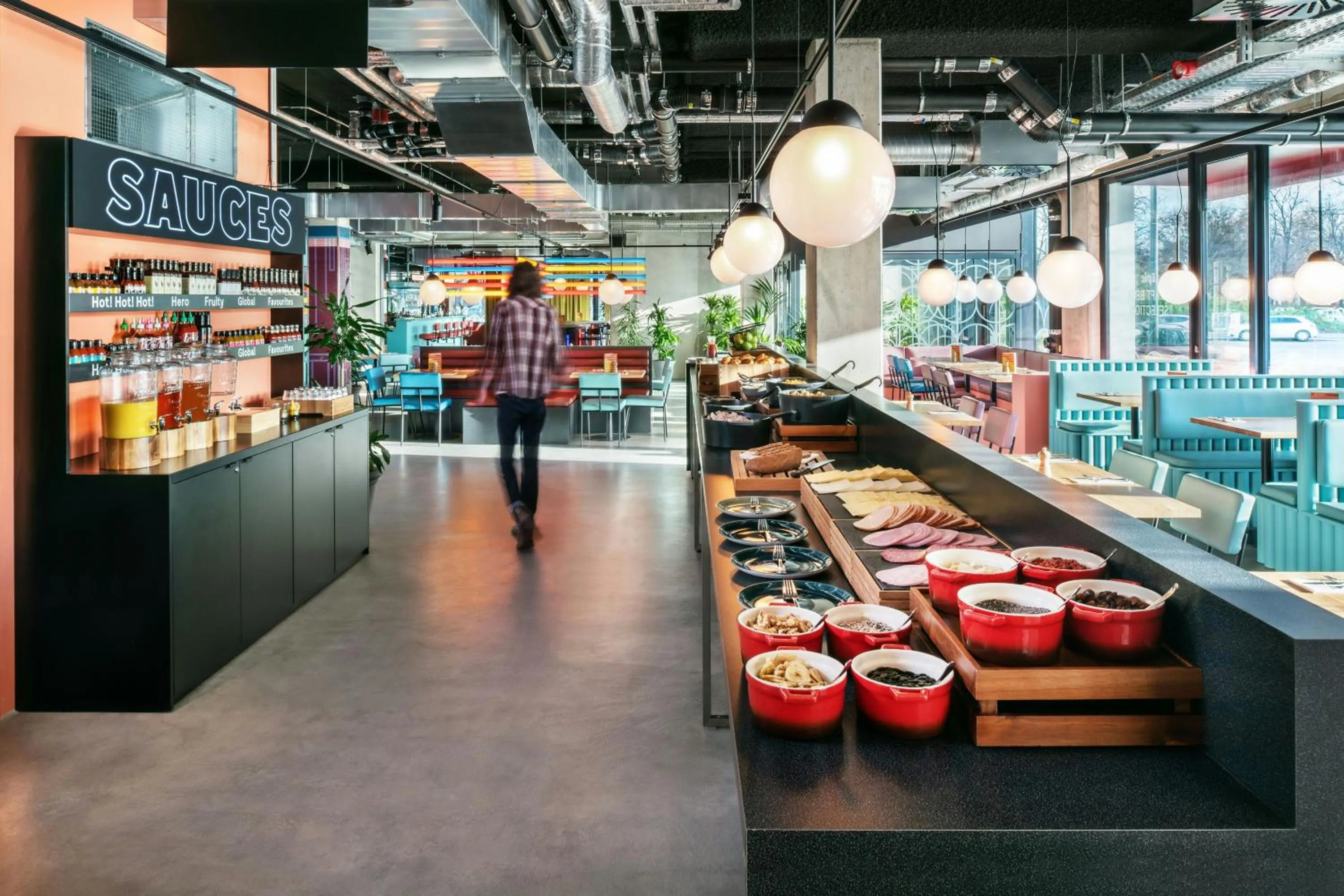 Restaurant/places to eat in The Social Hub Berlin Alexanderplatz