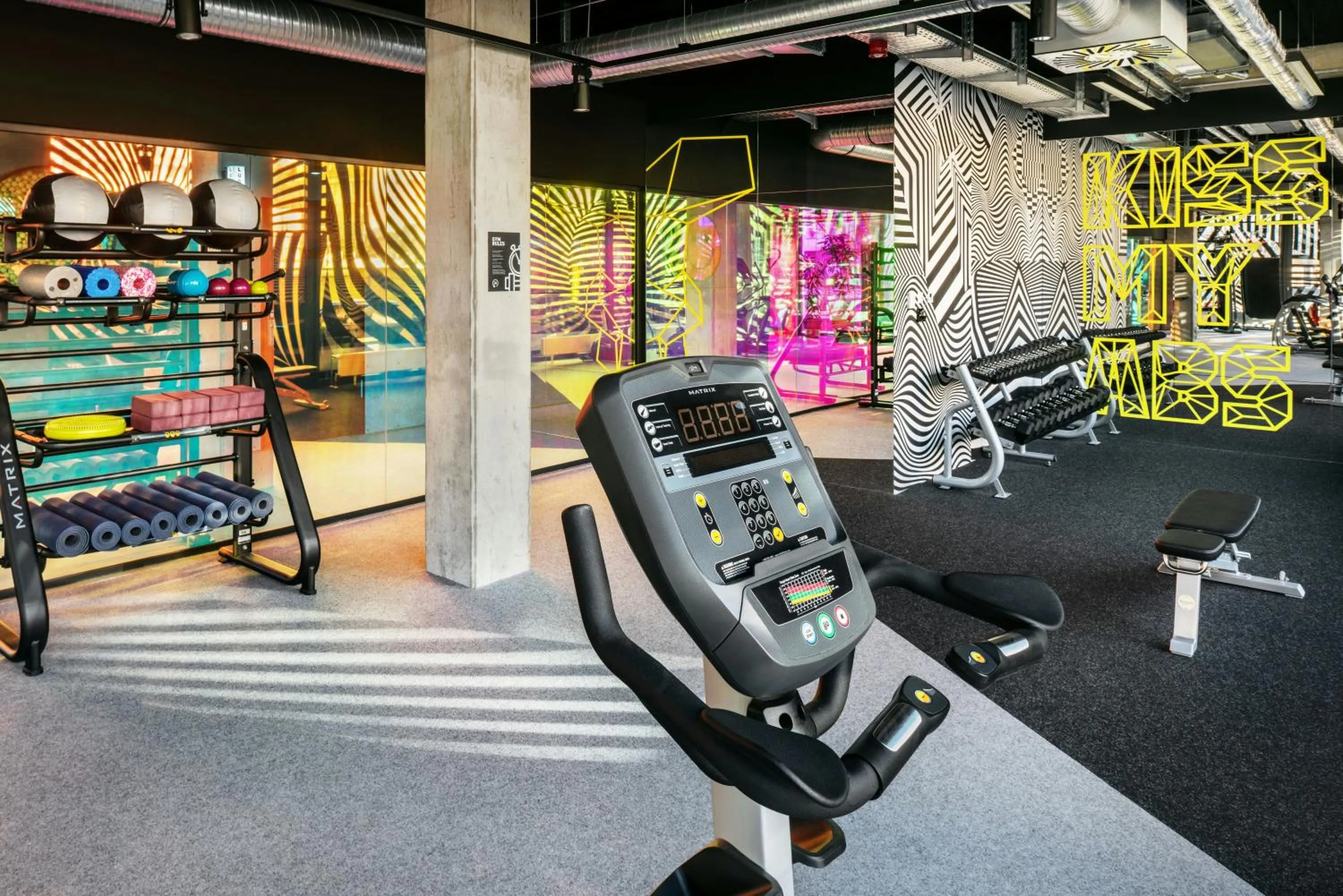 Fitness centre/facilities in The Social Hub Berlin Alexanderplatz