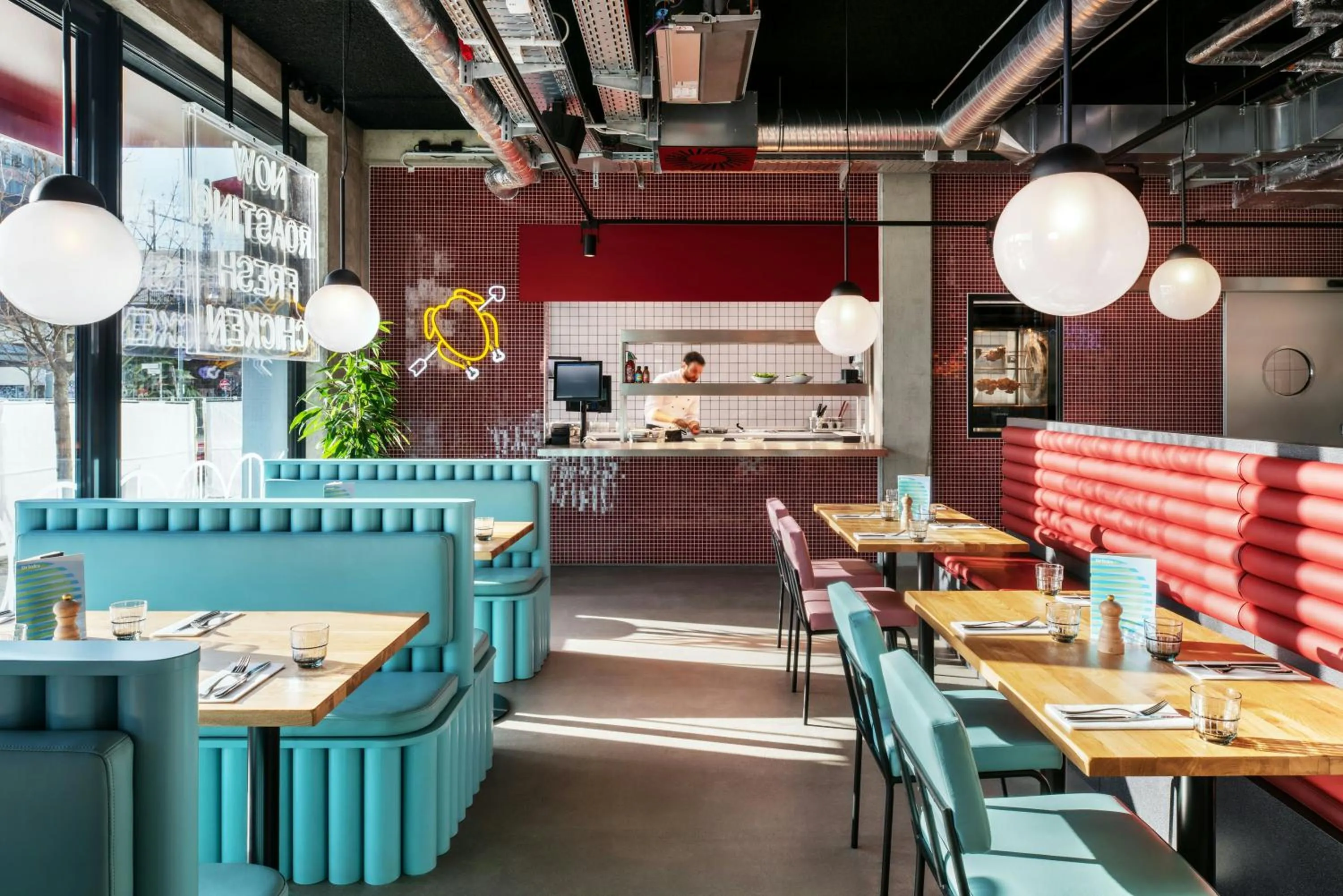 Restaurant/places to eat in The Social Hub Berlin Alexanderplatz