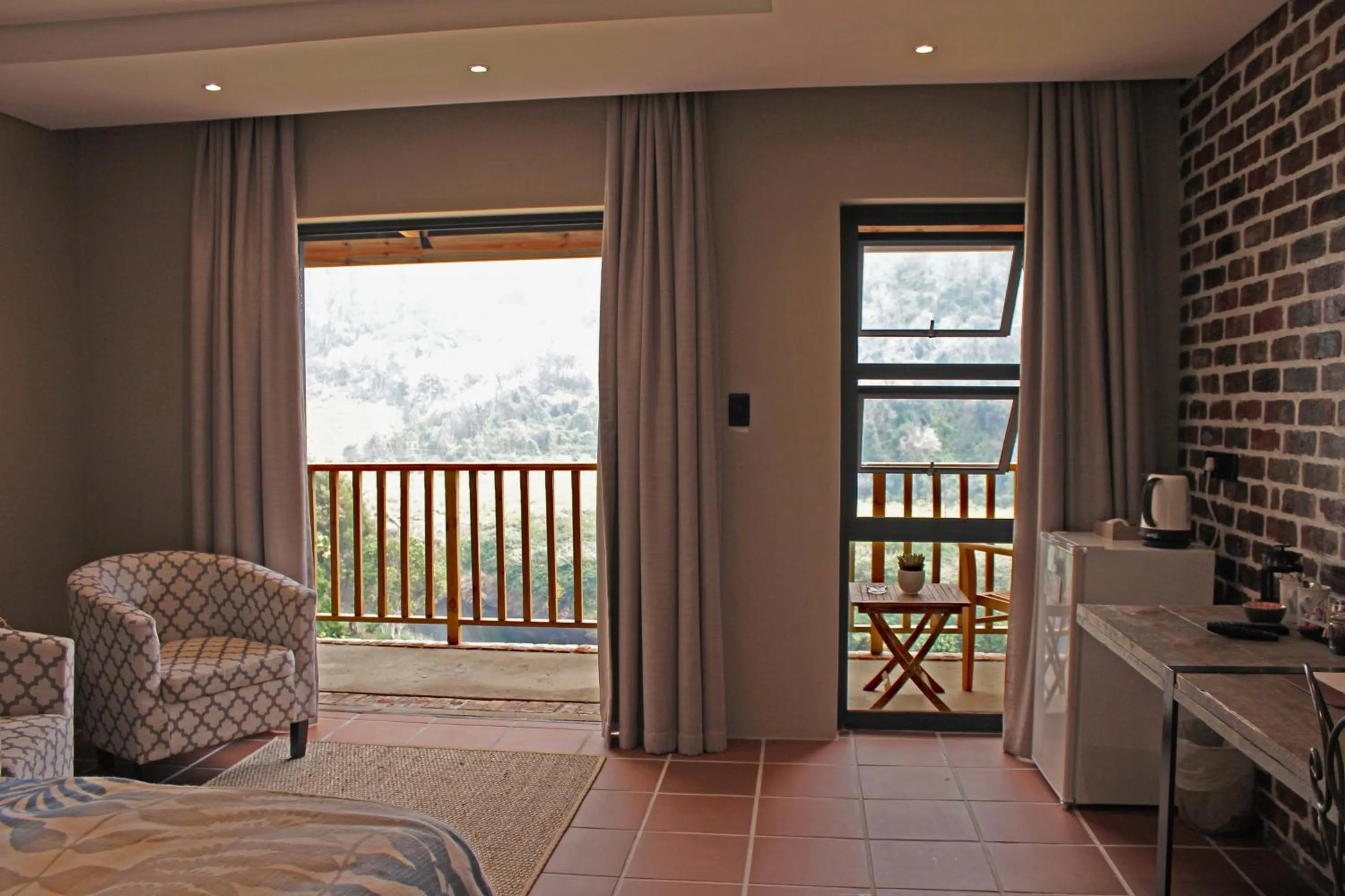 Bedroom, Bed in Blackwaters River Lodge, Knysna