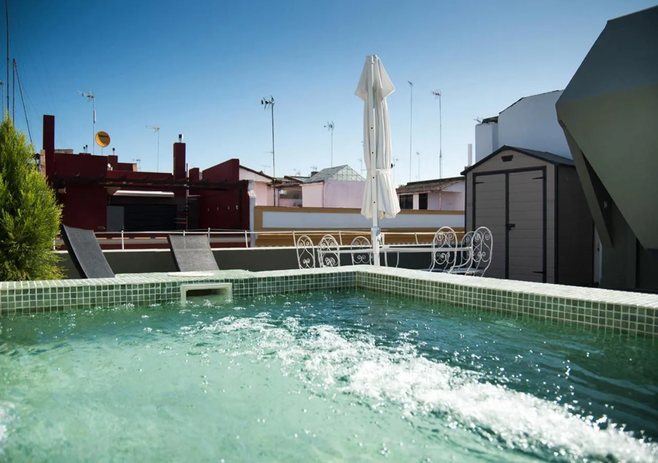 Balcony/Terrace in Slow Suites Maestranza