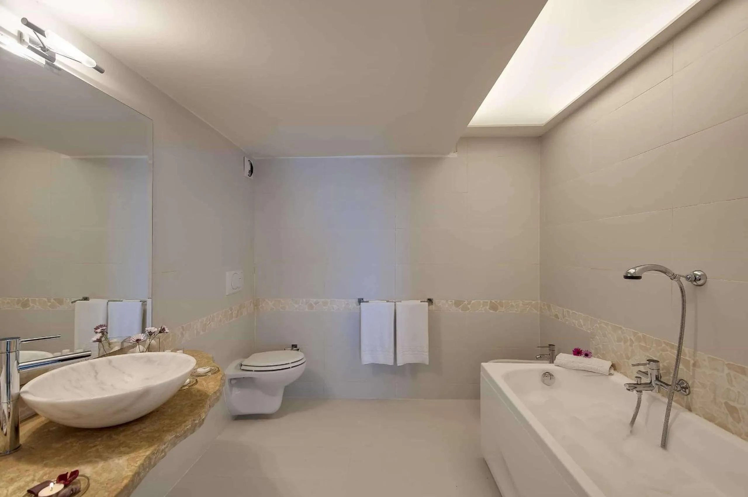 Toilet in Hydra Beach Resort