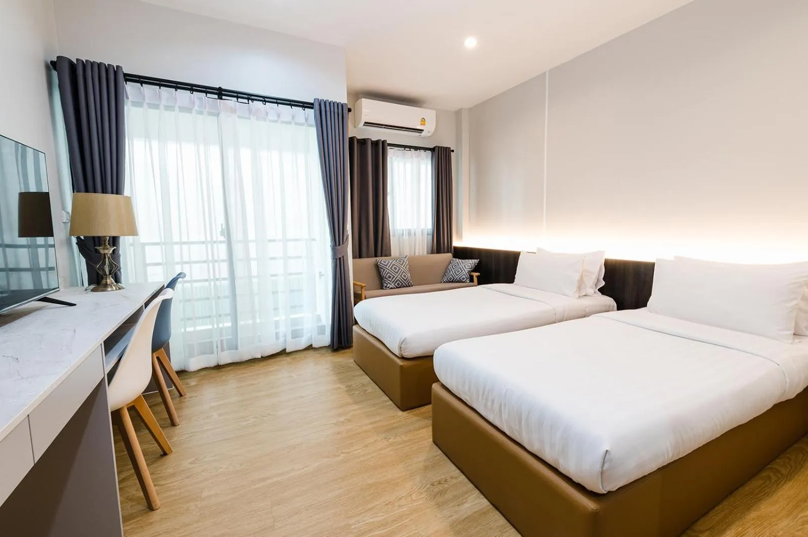 Bed in College Haus Rangnam