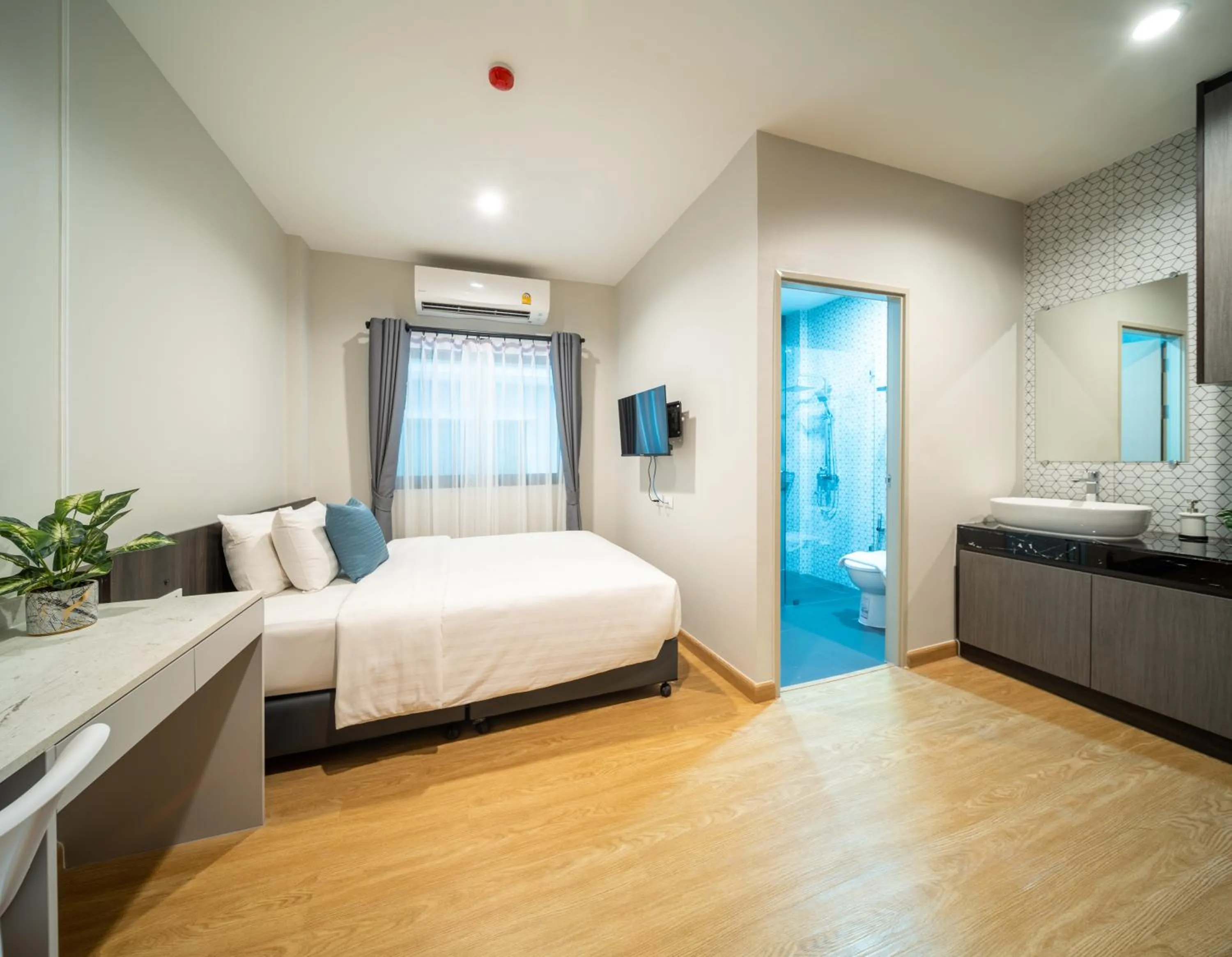 Bed in College Haus Rangnam