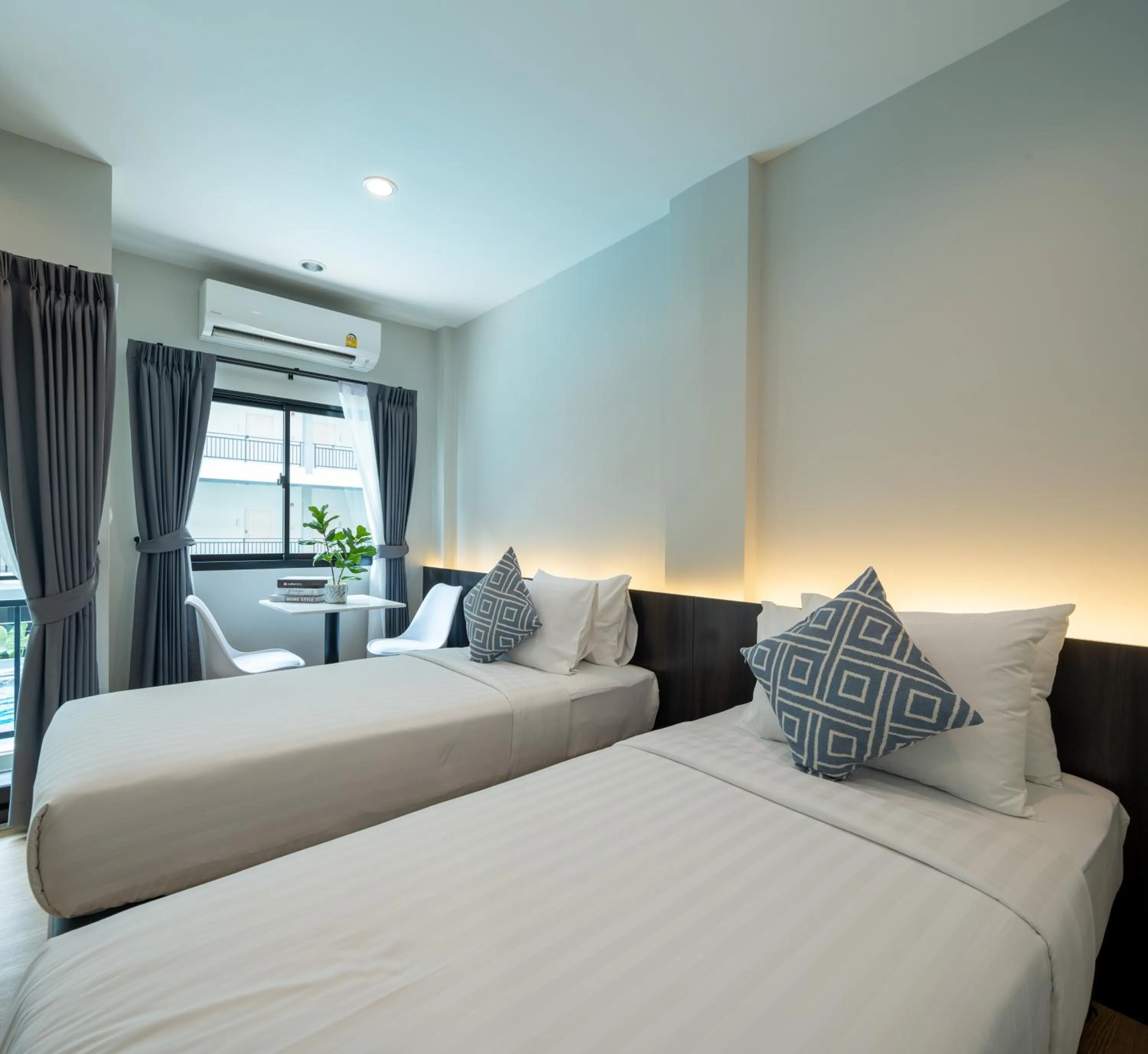 Bed in College Haus Rangnam