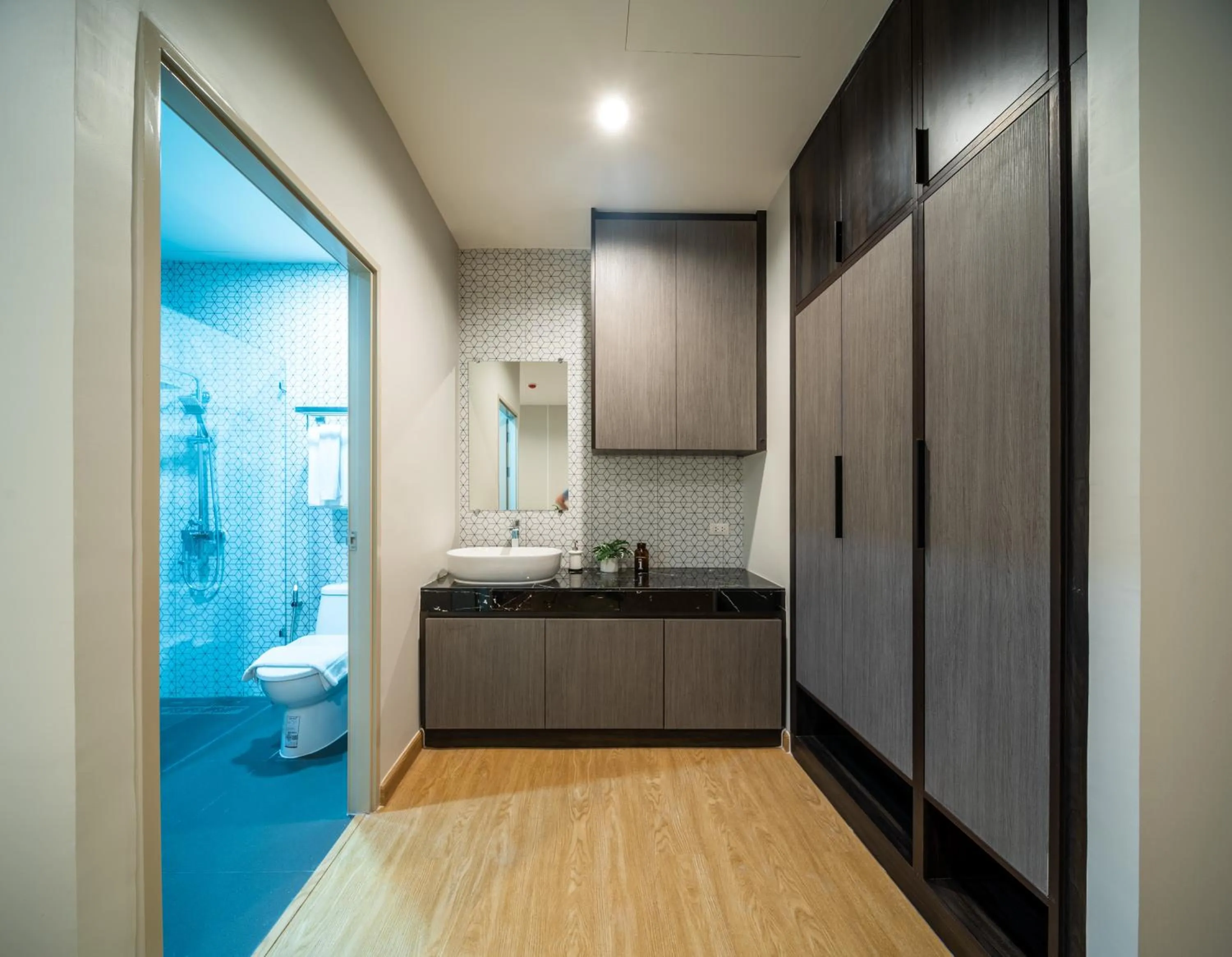 Toilet in College Haus Rangnam