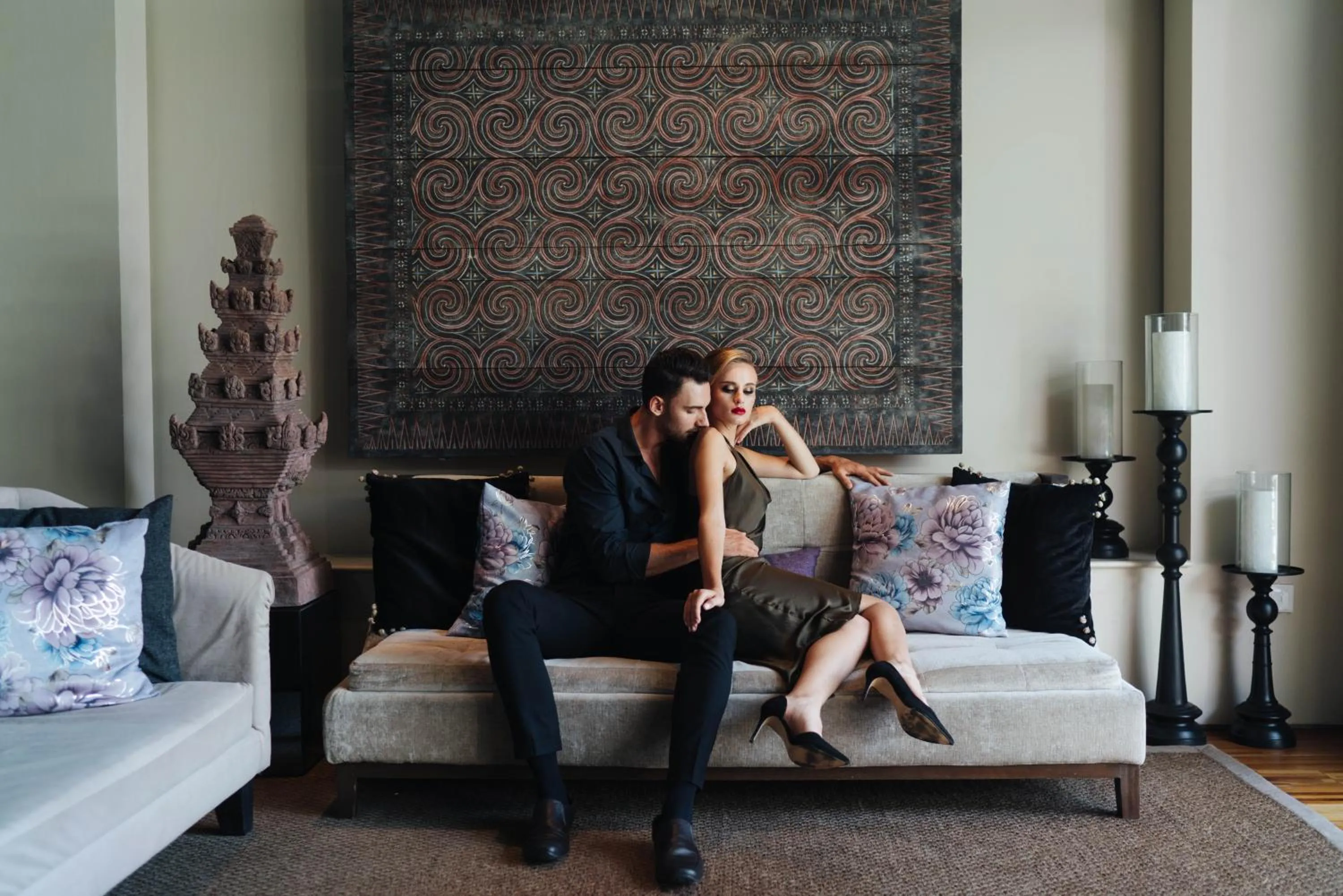 Living room in Berry Amour Romantic Villas