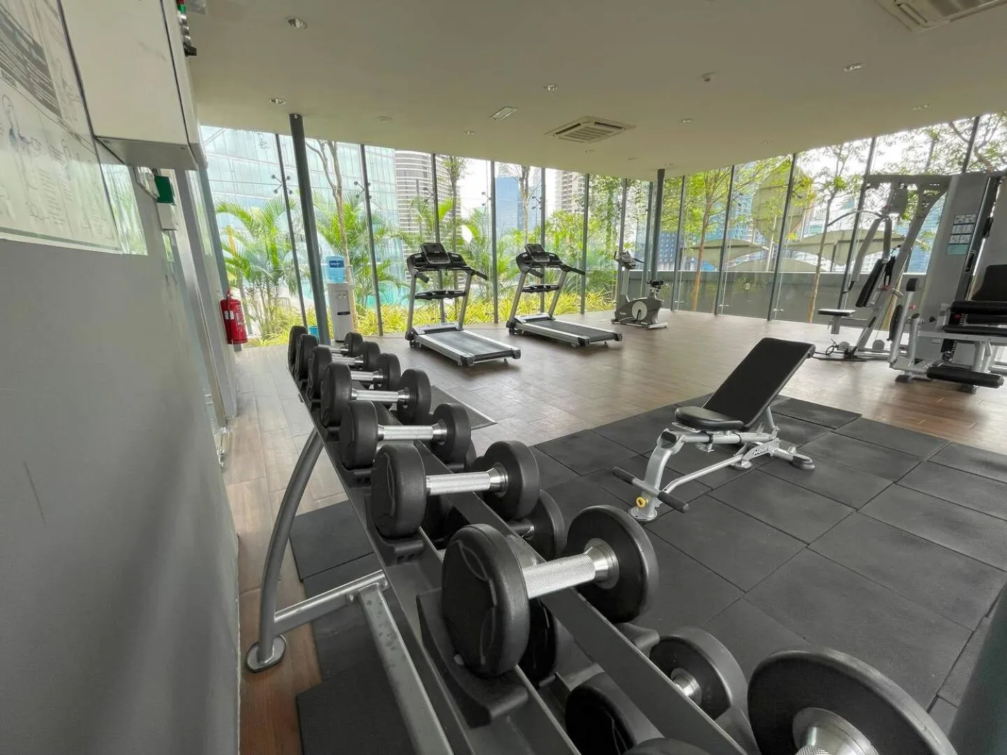 Fitness centre/facilities in Dorsett Residences Bukit Bintang
