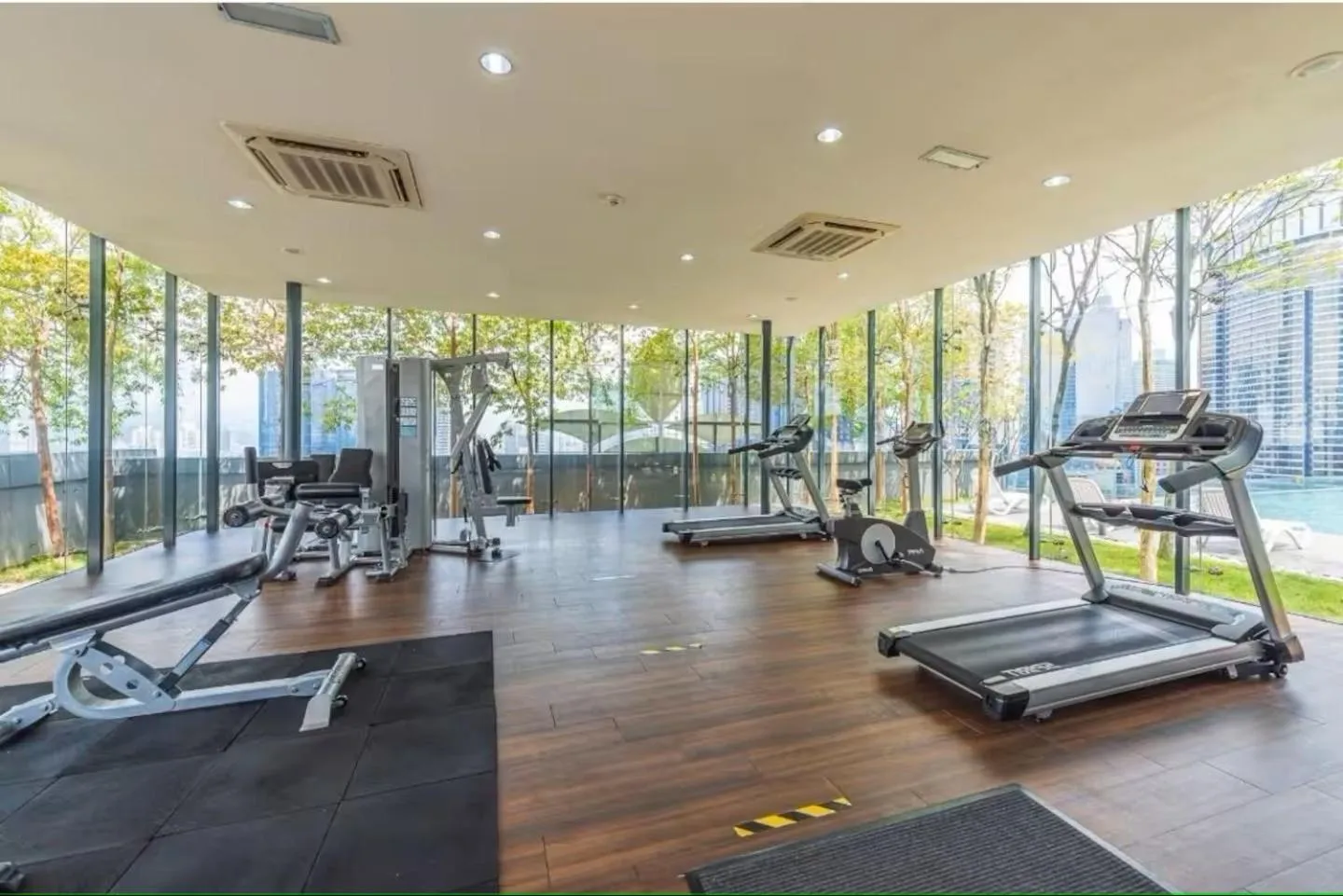Fitness centre/facilities in Dorsett Residences Bukit Bintang