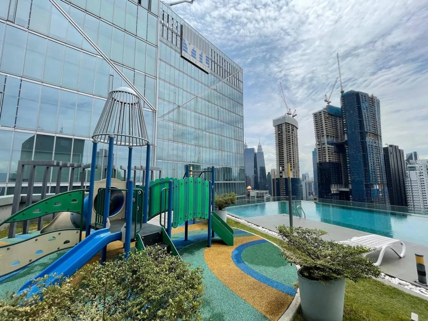Children play ground in Dorsett Residences Bukit Bintang