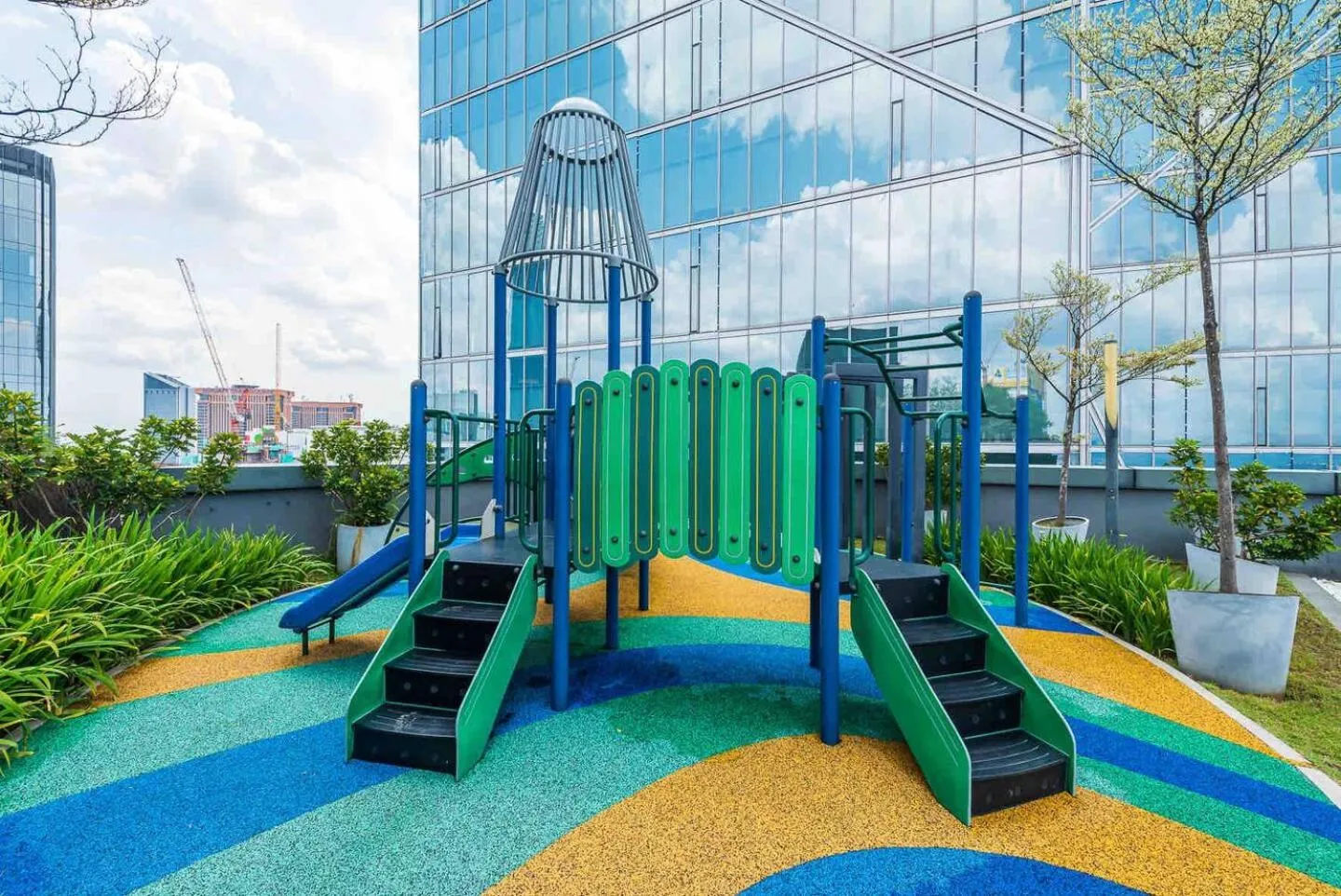 Children play ground in Dorsett Residences Bukit Bintang