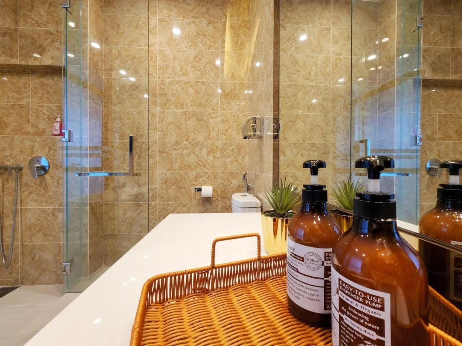 Shower in Dorsett Residences Bukit Bintang