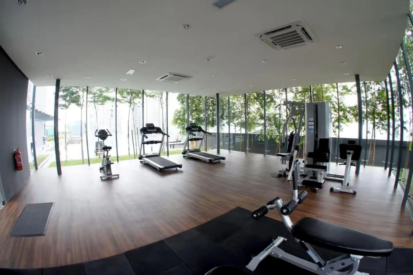 Fitness centre/facilities in Dorsett Residences Bukit Bintang