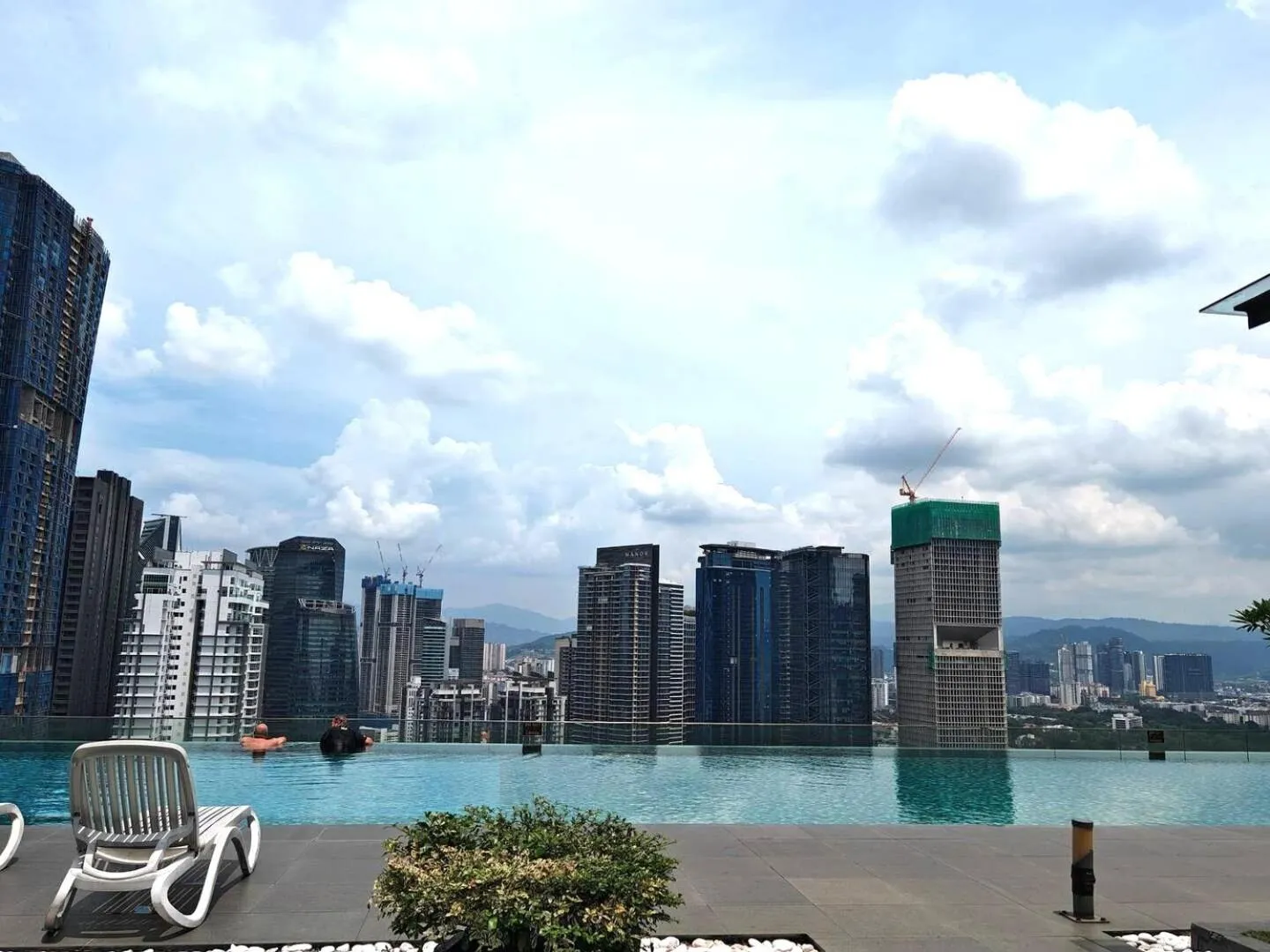 Swimming pool in Dorsett Residences Bukit Bintang