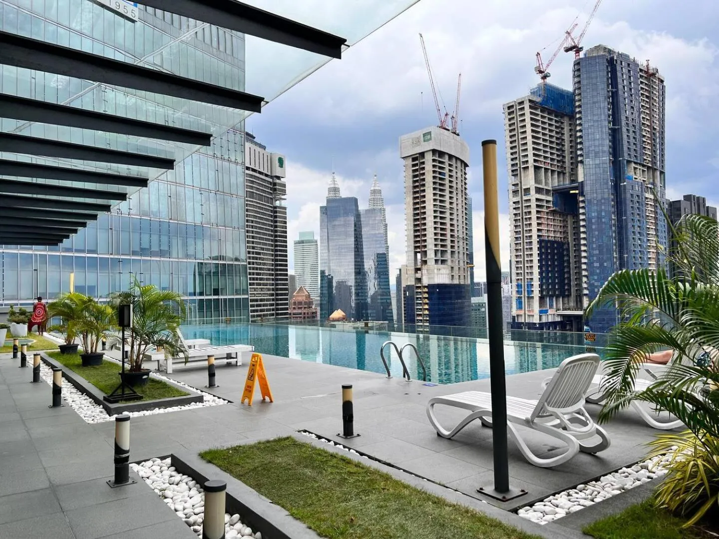 Swimming pool in Dorsett Residences Bukit Bintang