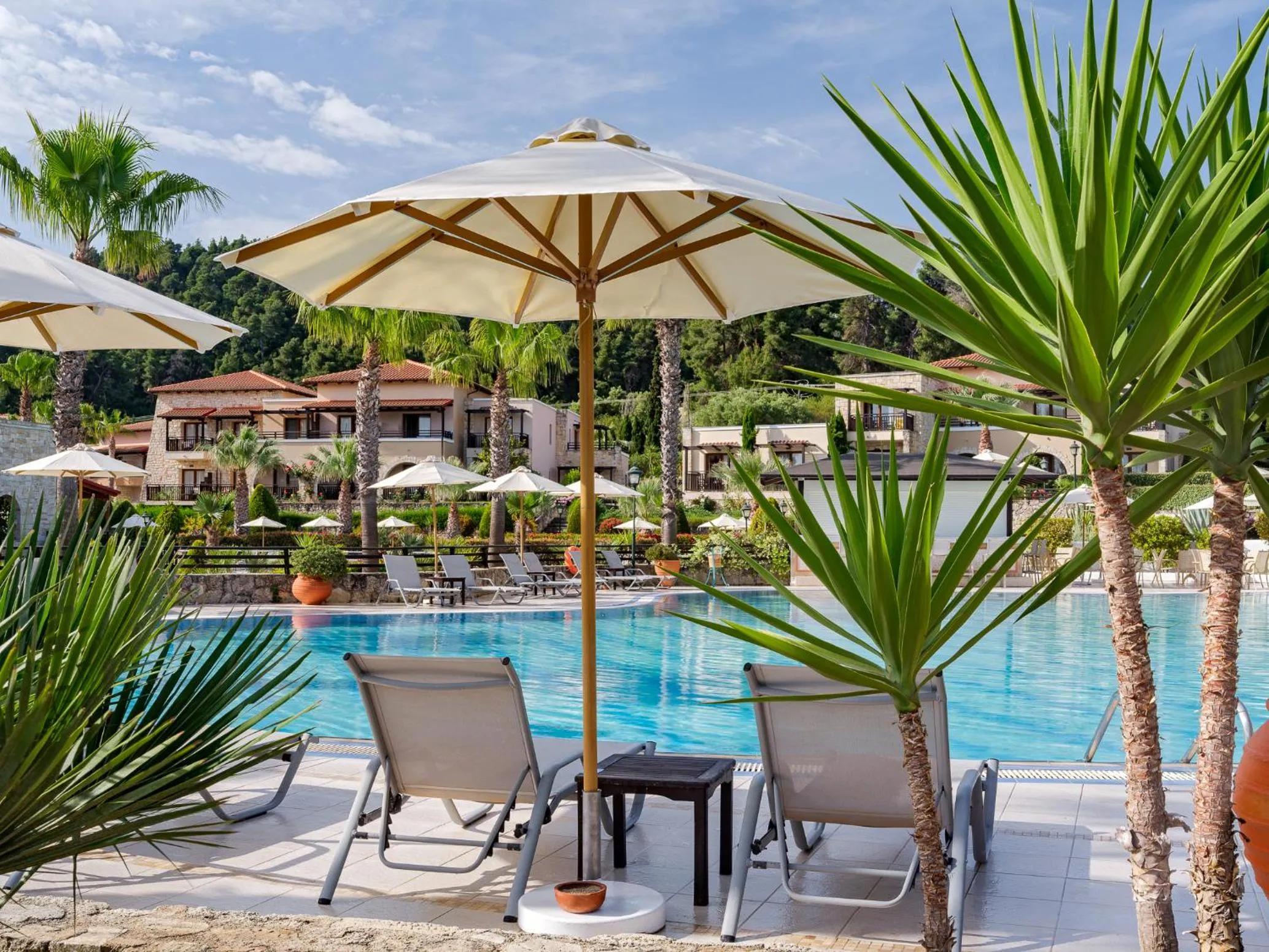 Swimming pool in Aegean Melathron Thalasso Spa Hotel