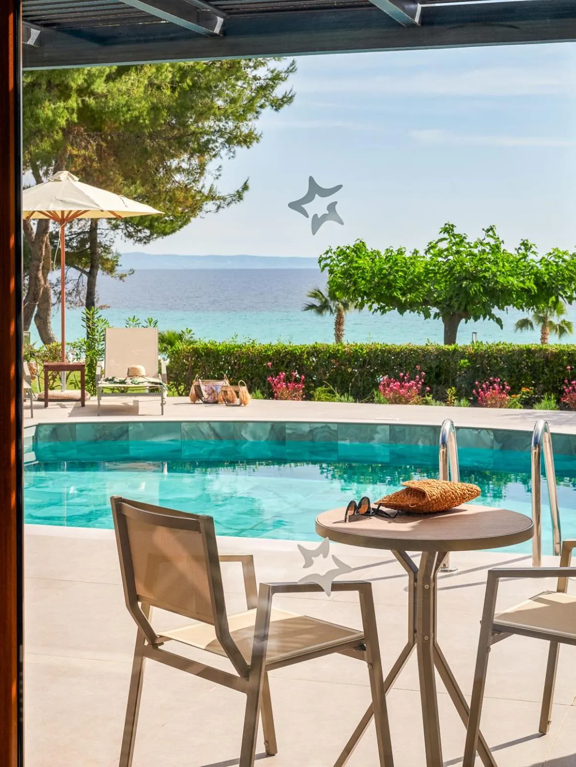 Swimming pool in Aegean Melathron Thalasso Spa Hotel