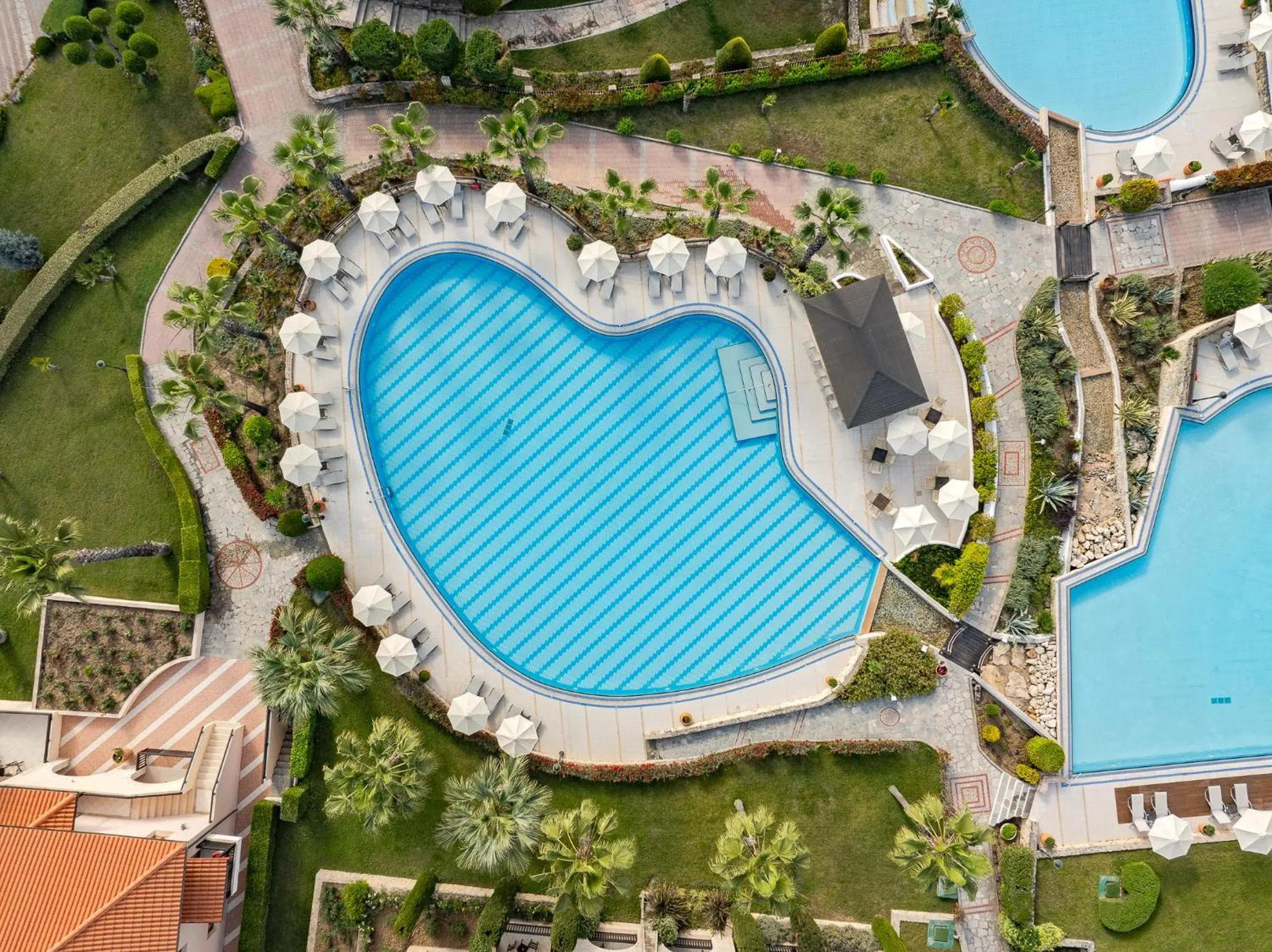 Bird's eye view in Aegean Melathron Thalasso Spa Hotel