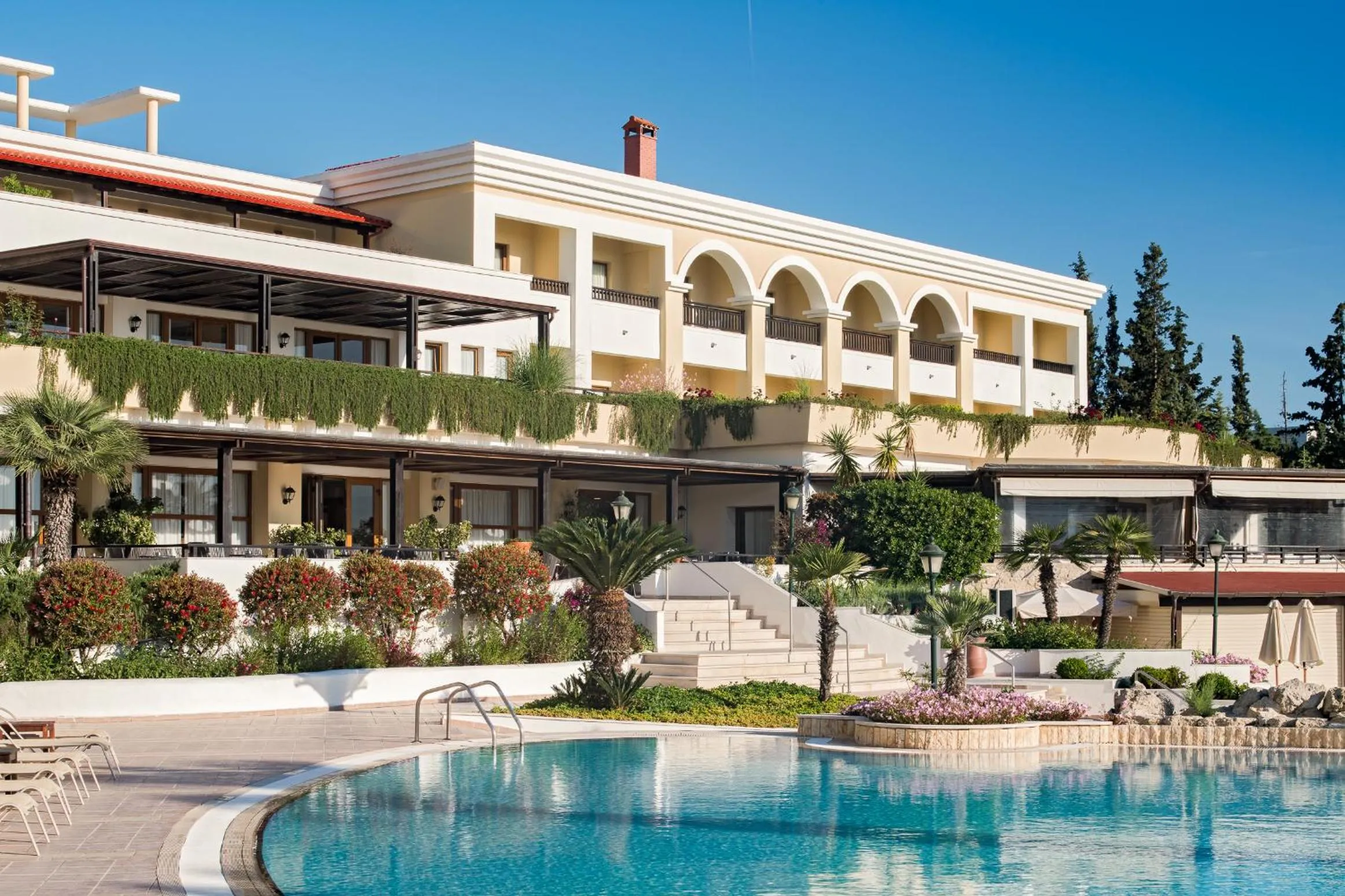 Property building in Aegean Melathron Thalasso Spa Hotel