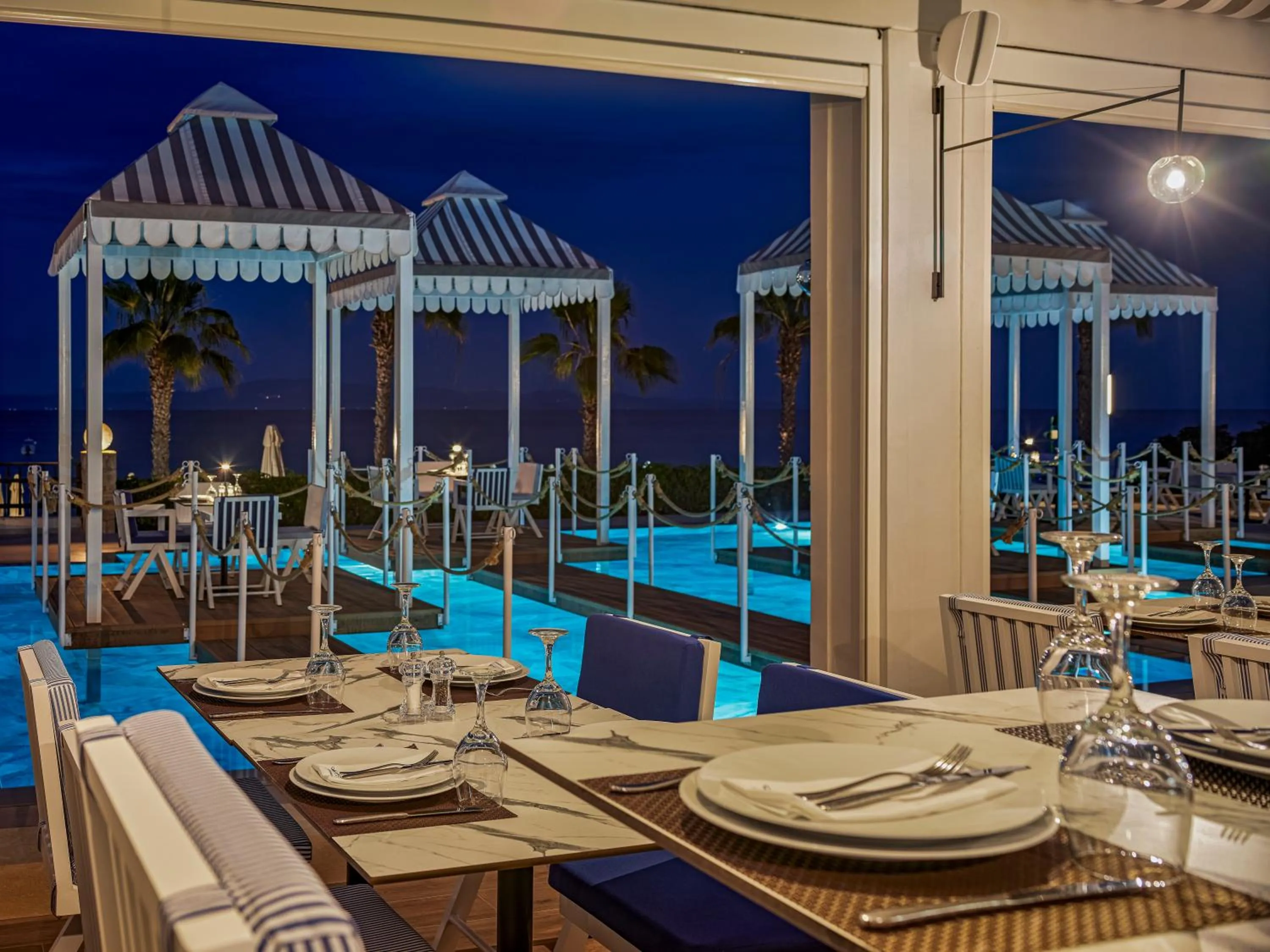 Restaurant/places to eat in Aegean Melathron Thalasso Spa Hotel