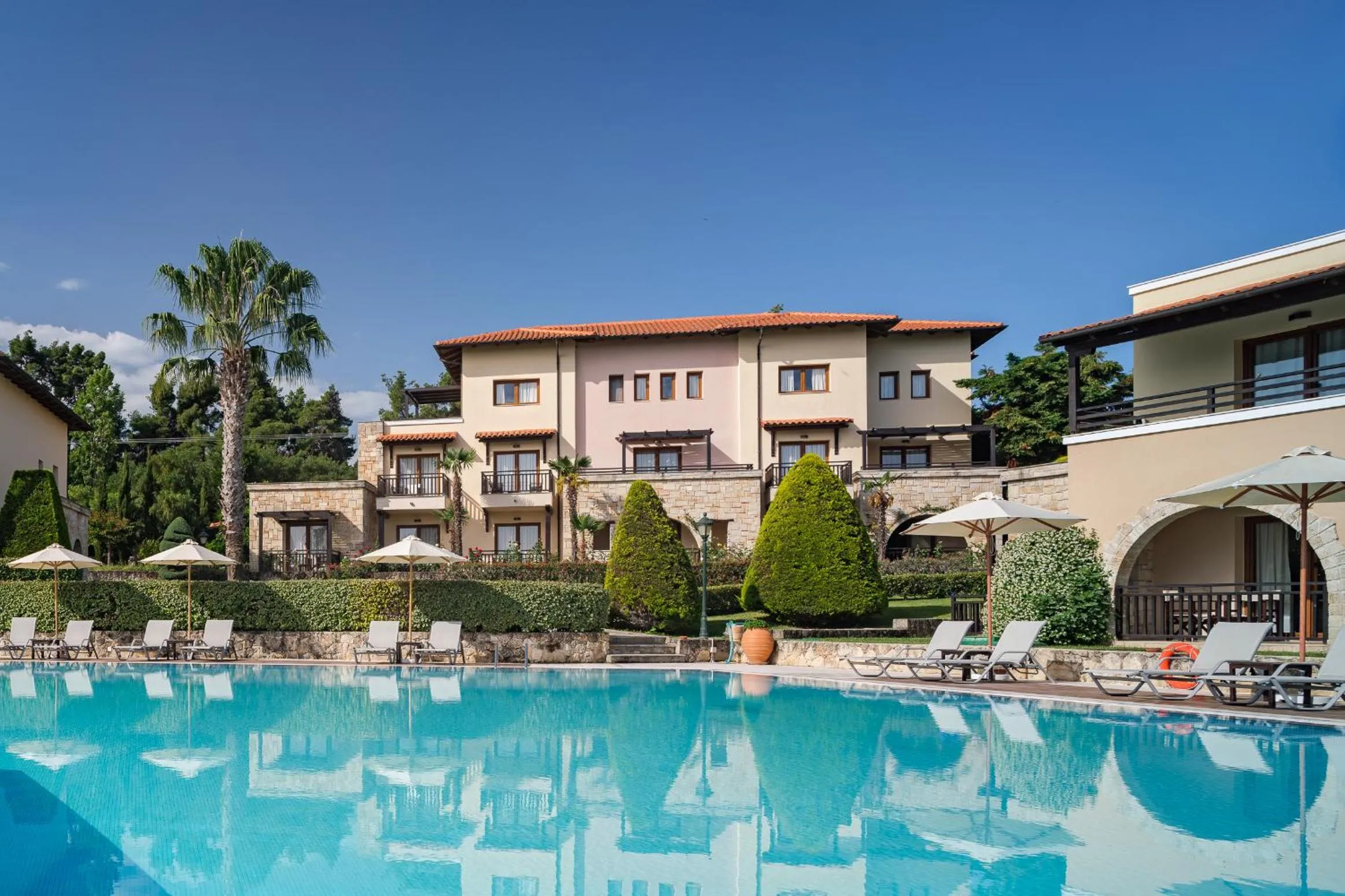 Property building in Aegean Melathron Thalasso Spa Hotel