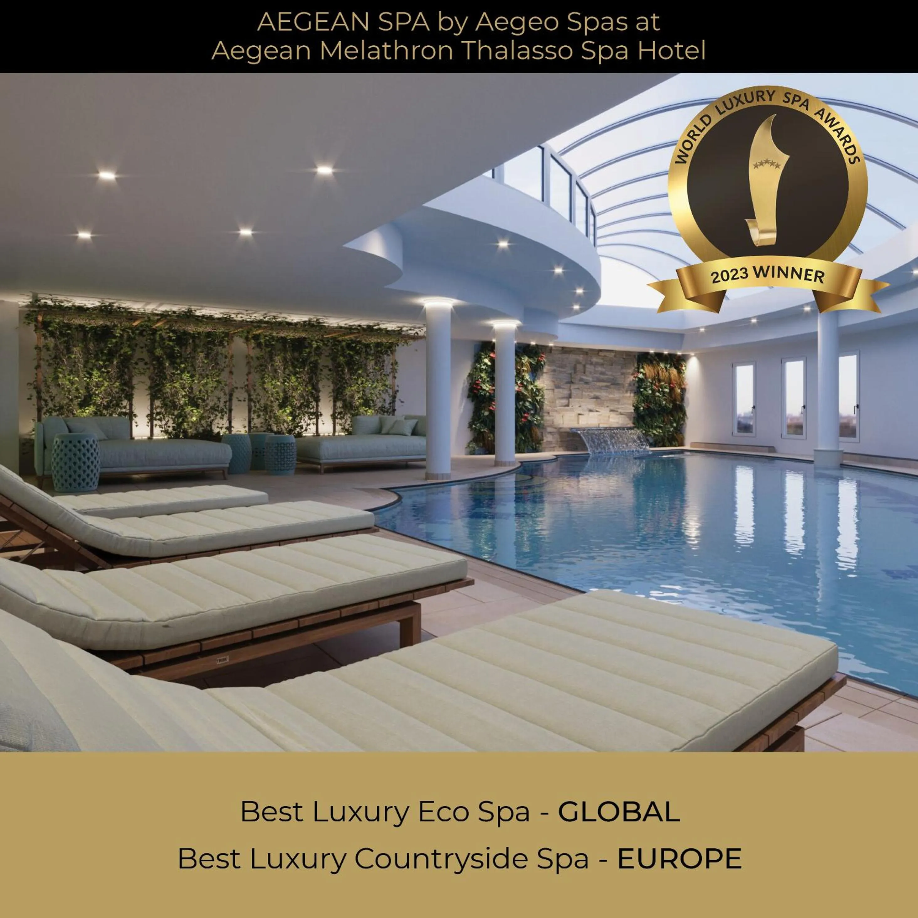 Certificate/Award in Aegean Melathron Thalasso Spa Hotel
