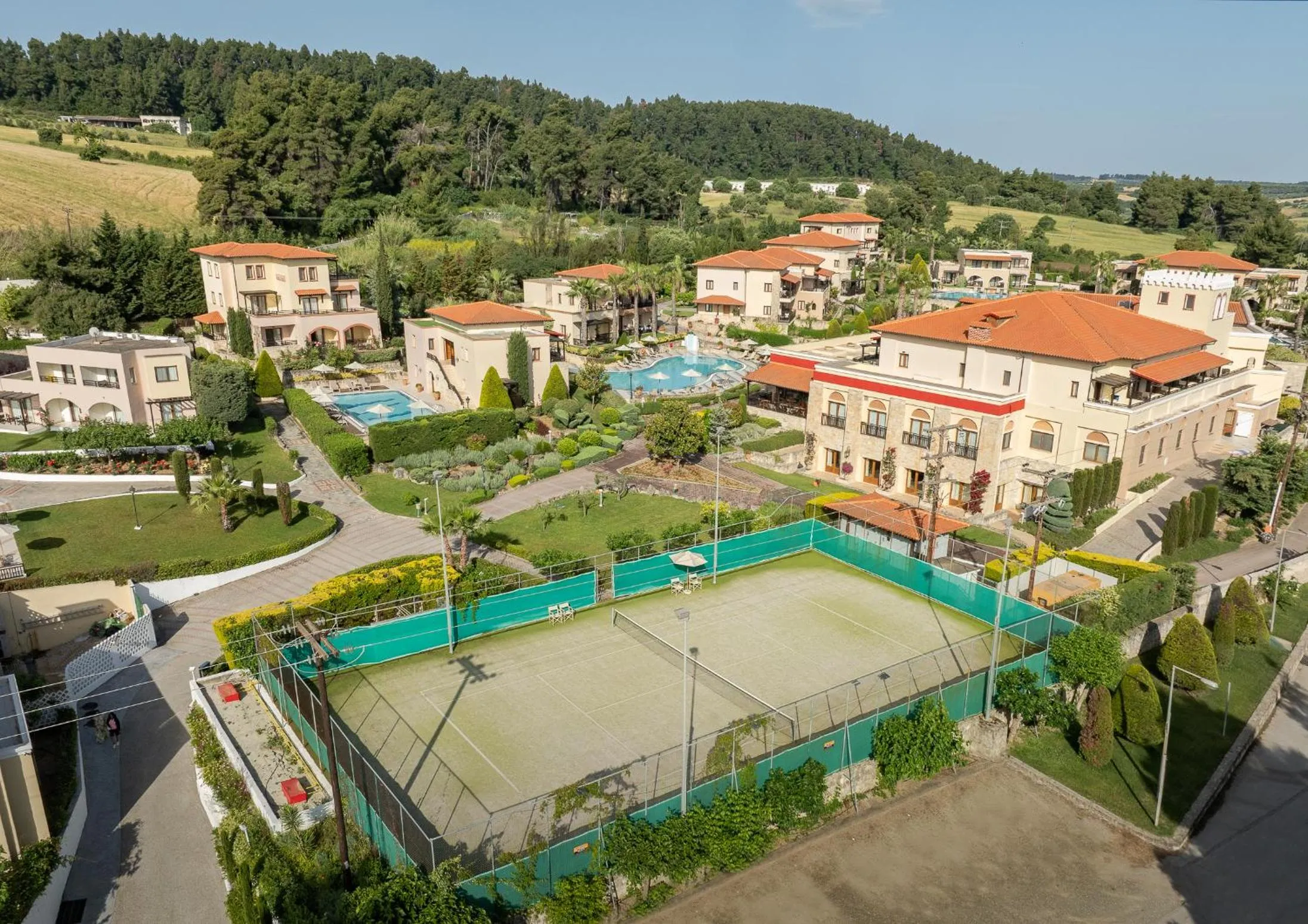 Bird's eye view in Aegean Melathron Thalasso Spa Hotel