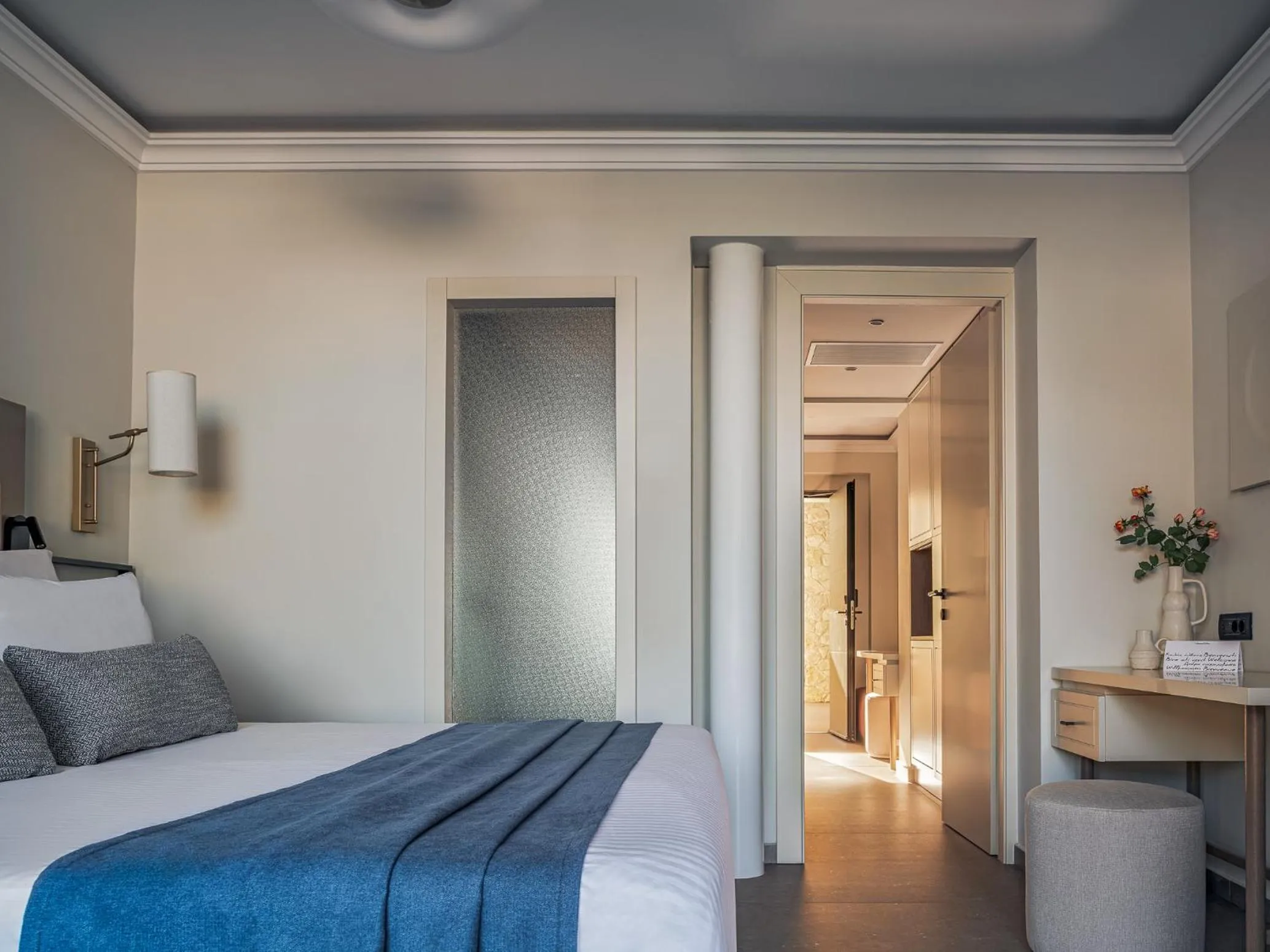 Bed in Aegean Melathron Thalasso Spa Hotel