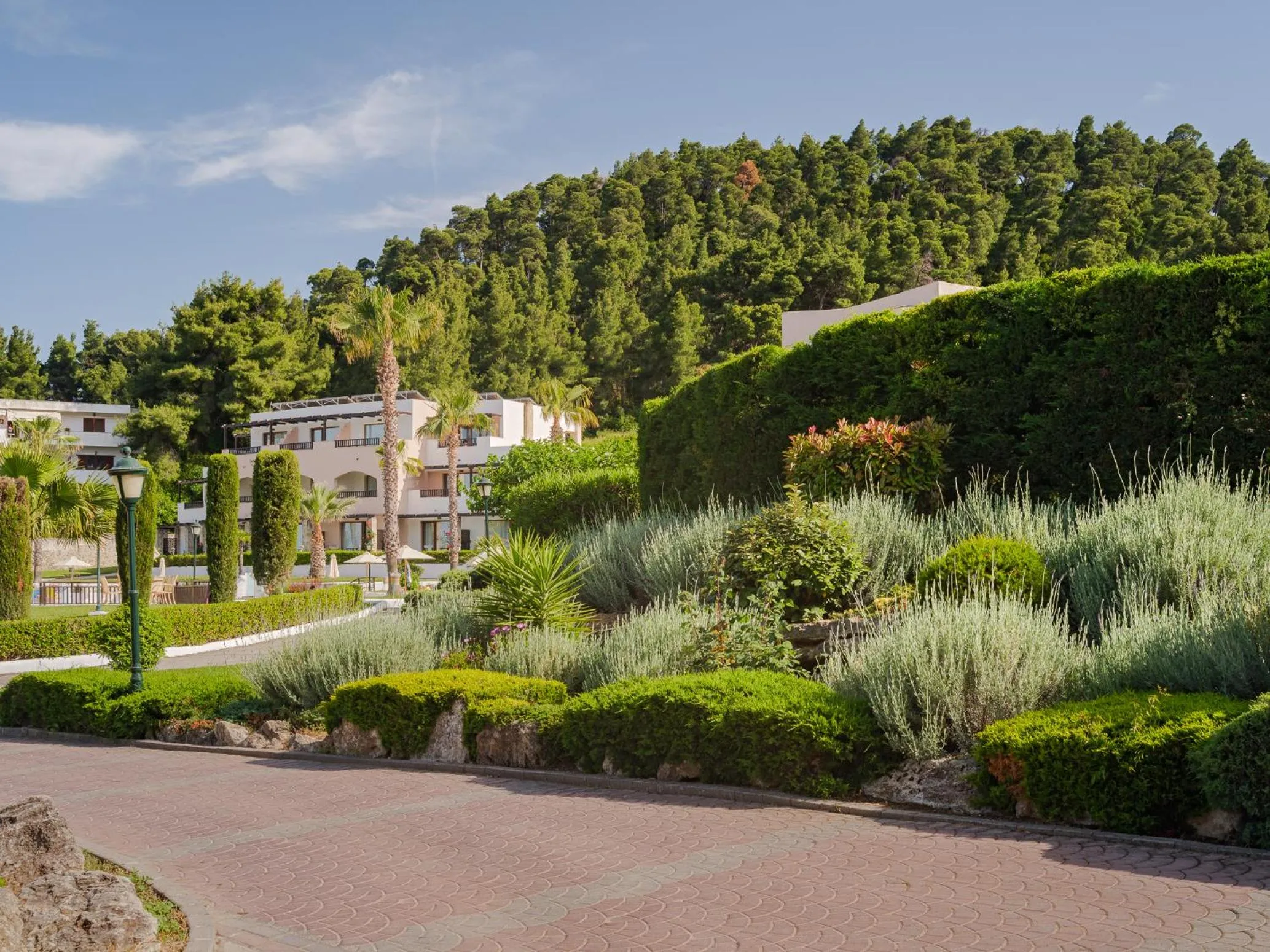 Garden in Aegean Melathron Thalasso Spa Hotel