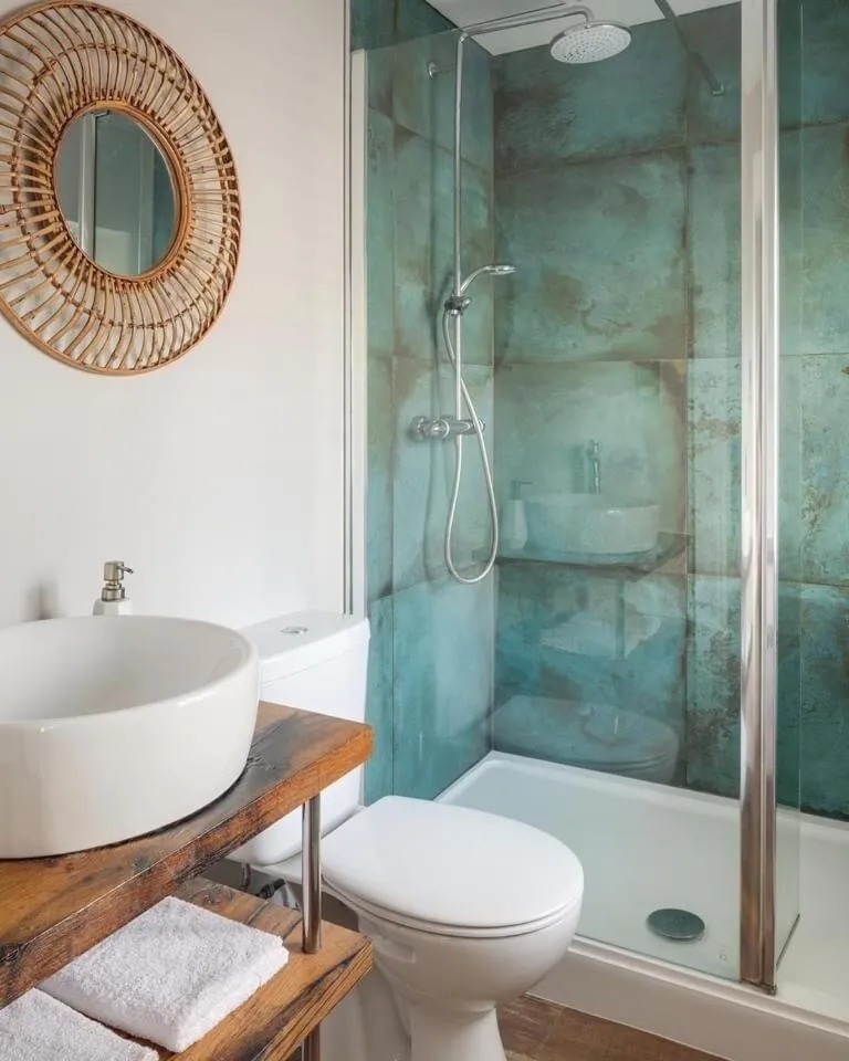 Bathroom in Seascape Hideaways at Mortehoe