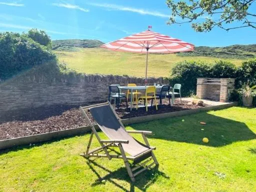 Garden in Seascape Hideaways at Mortehoe