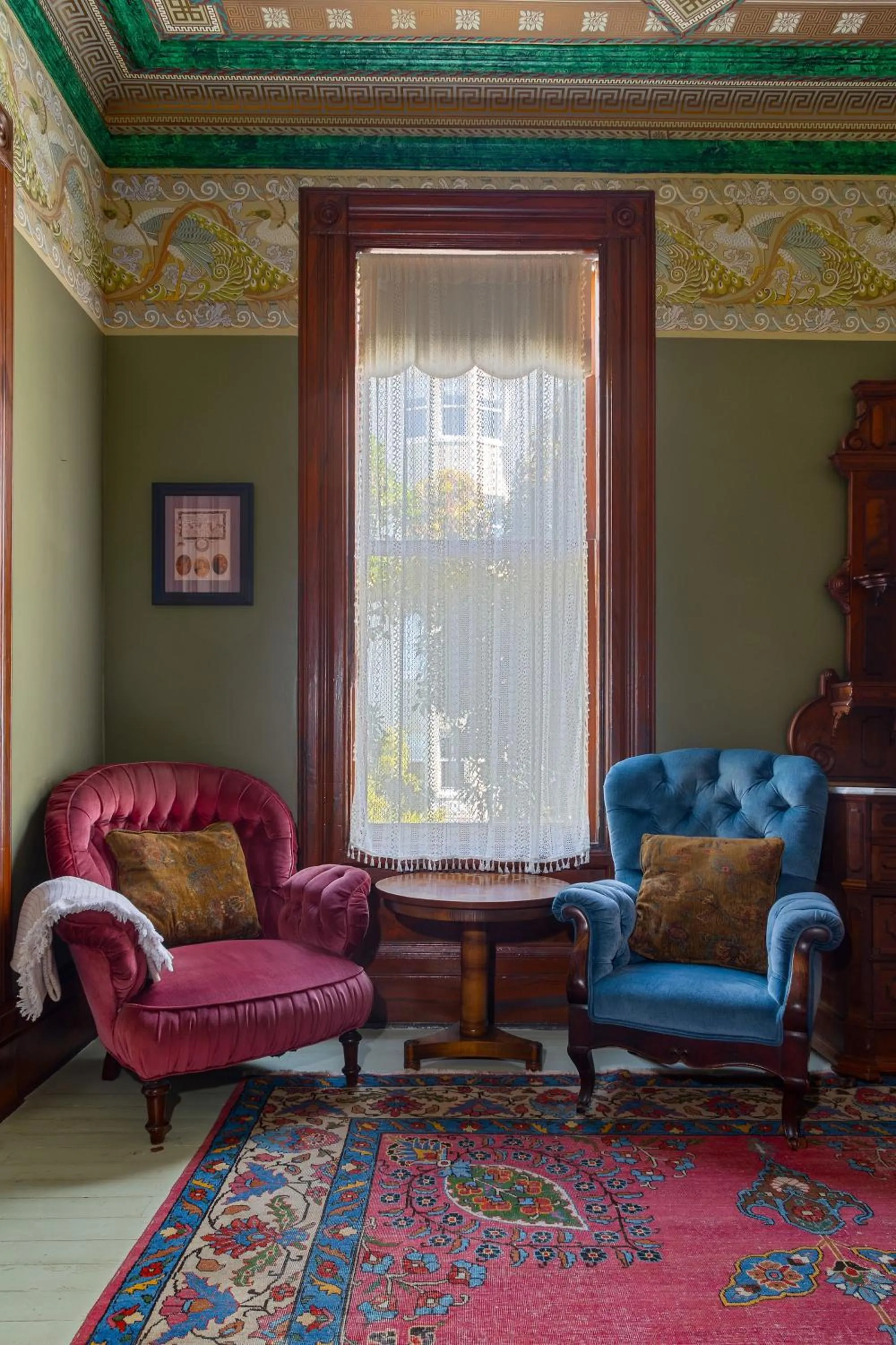 Bedroom in Chateau Tivoli Bed and Breakfast
