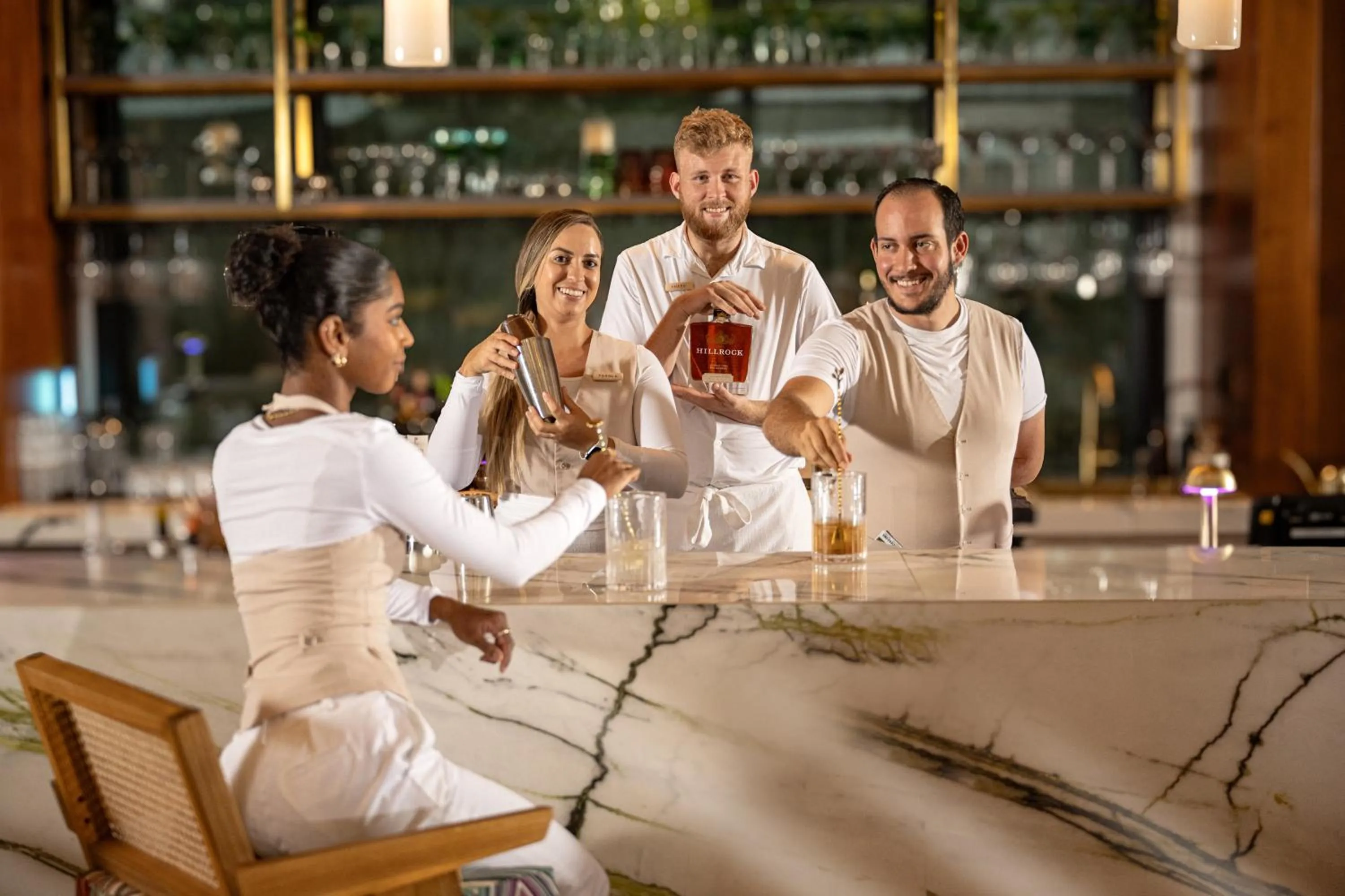 Lounge or bar in ette luxury hotel & spa - Near Disney Theme Parks