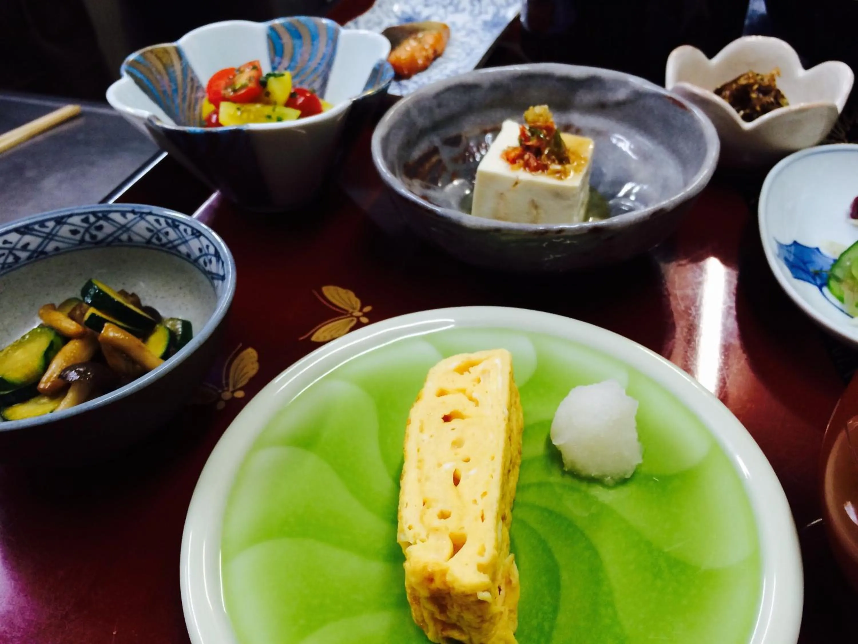 Breakfast in Yudanaka Onsen Yamazakiya