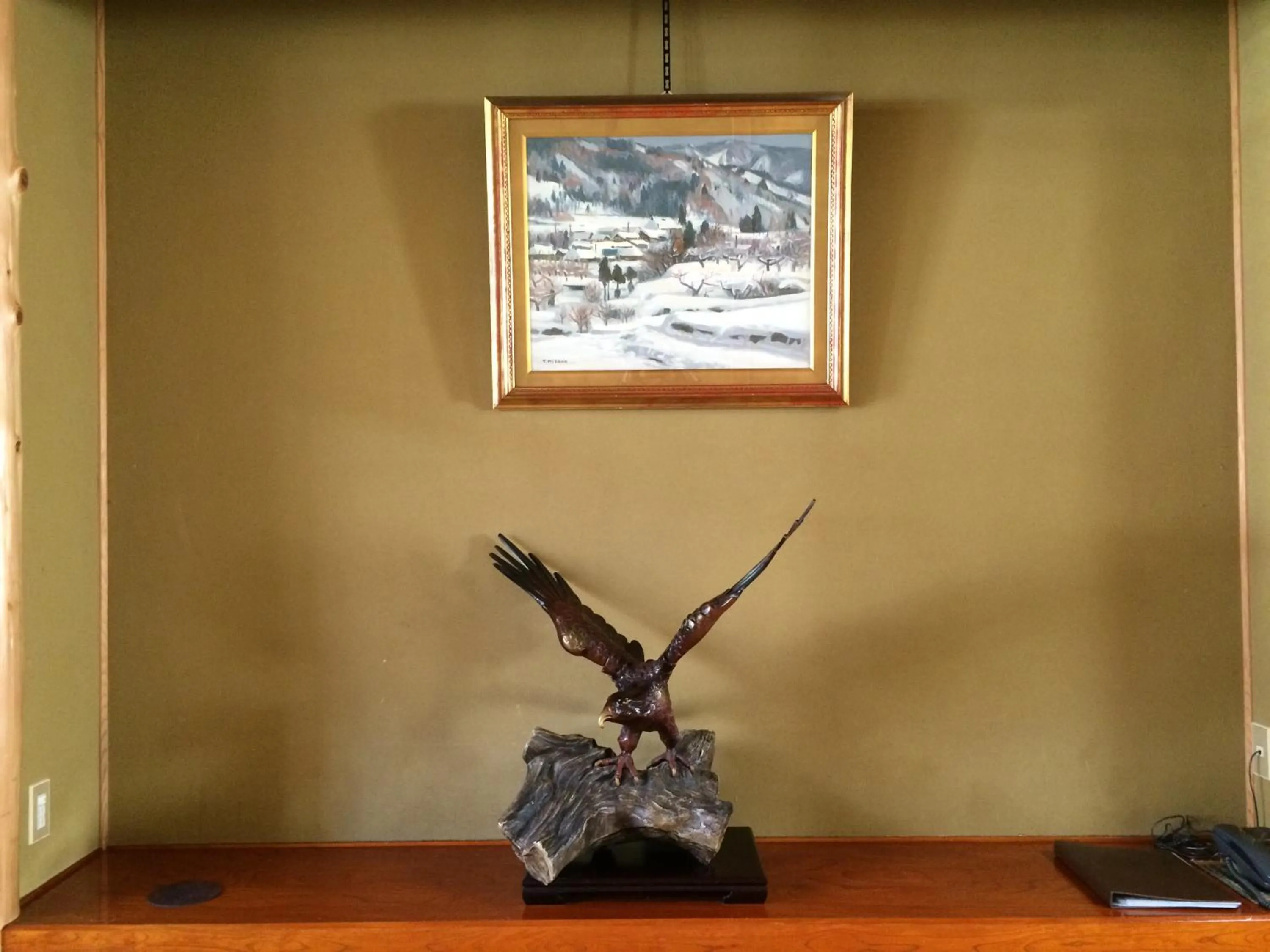 Decorative detail in Yudanaka Onsen Yamazakiya