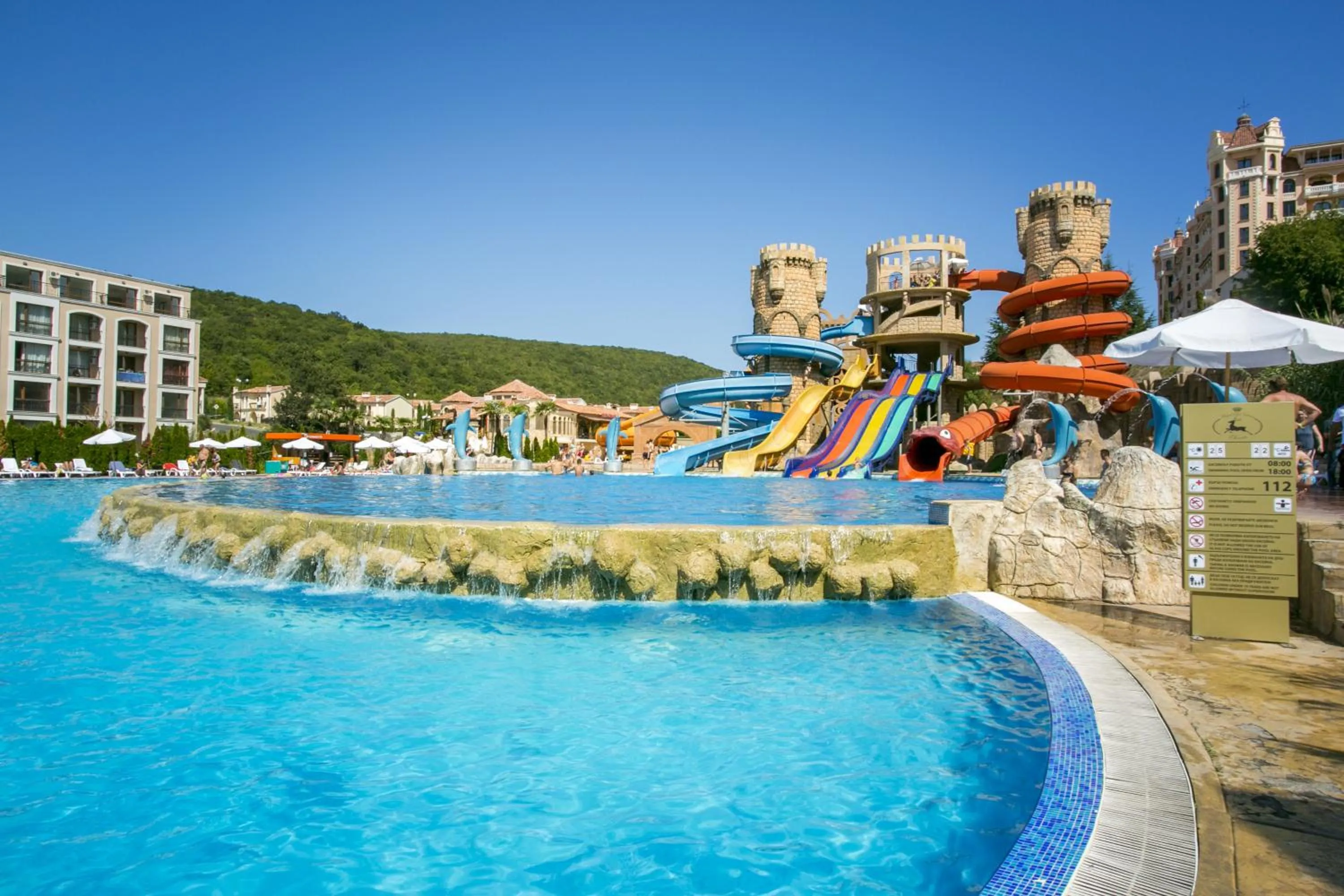 Aqua park in Royal Park Hotel - All Inclusive