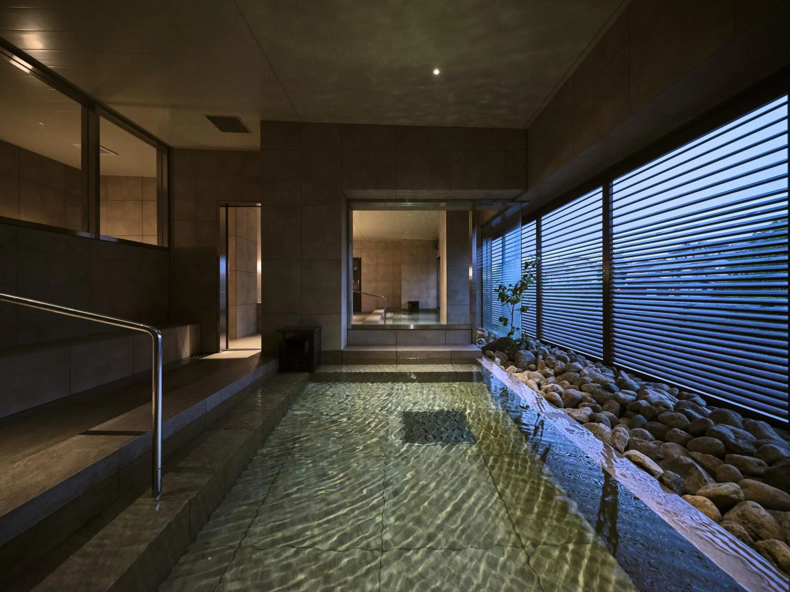 Hot Spring Bath in Ryokan Oomuraya